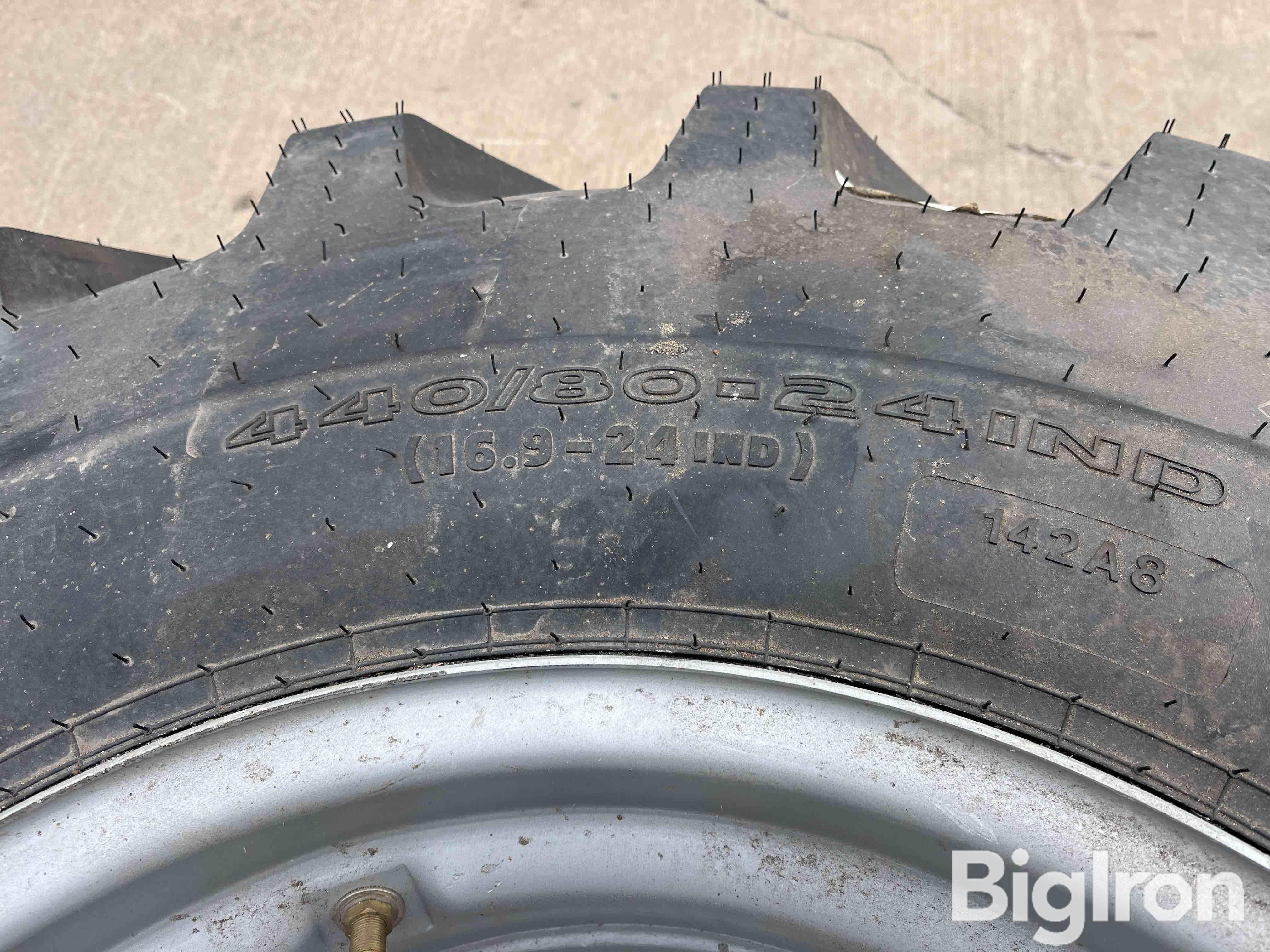 Galaxy 440/80-24 Industrial Lug Tire & Rim BigIron Auctions