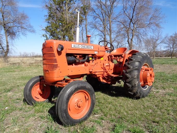 1960 Allis-Chalmers D14 2WD Tractor/Loader/2 Bottom Plow BigIron Auctions