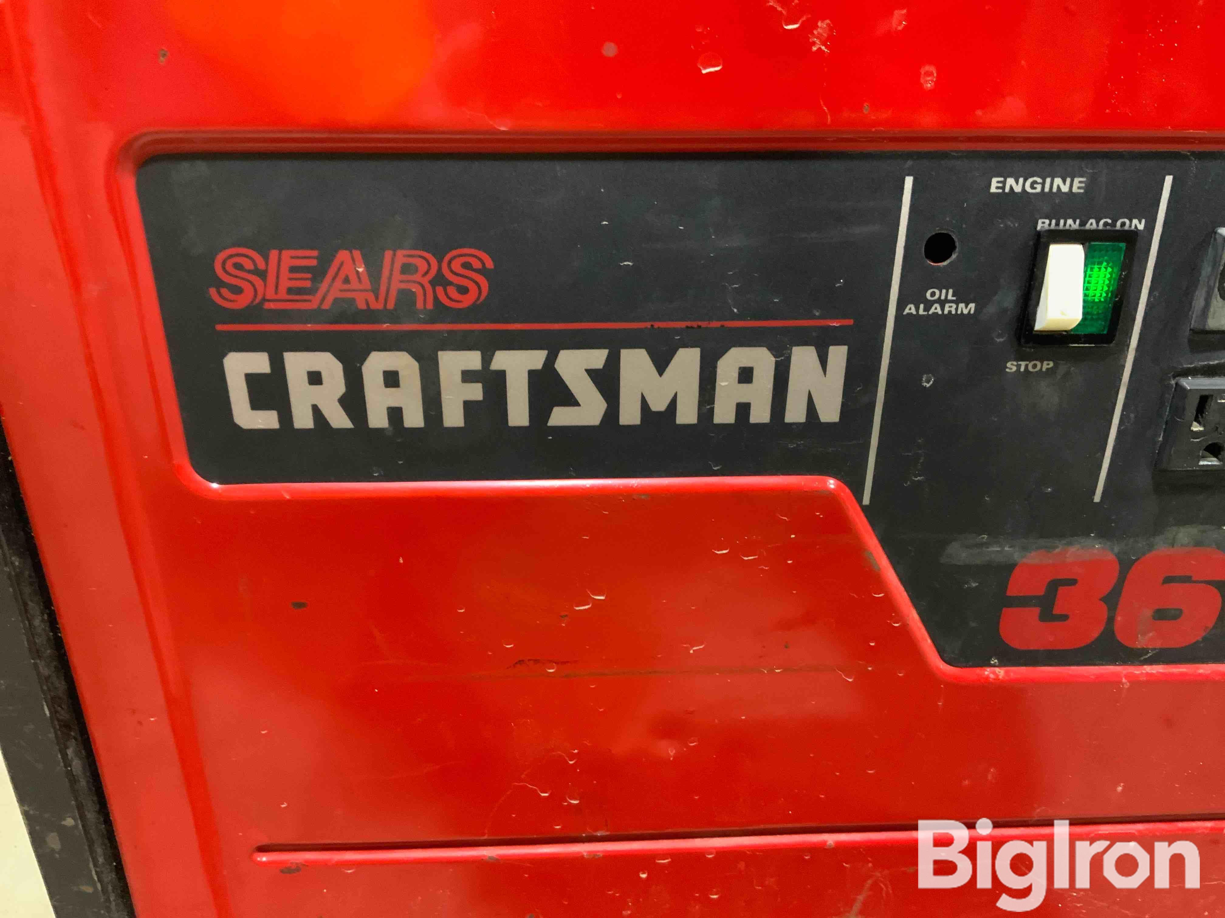 Craftsman 3600W Generator BigIron Auctions