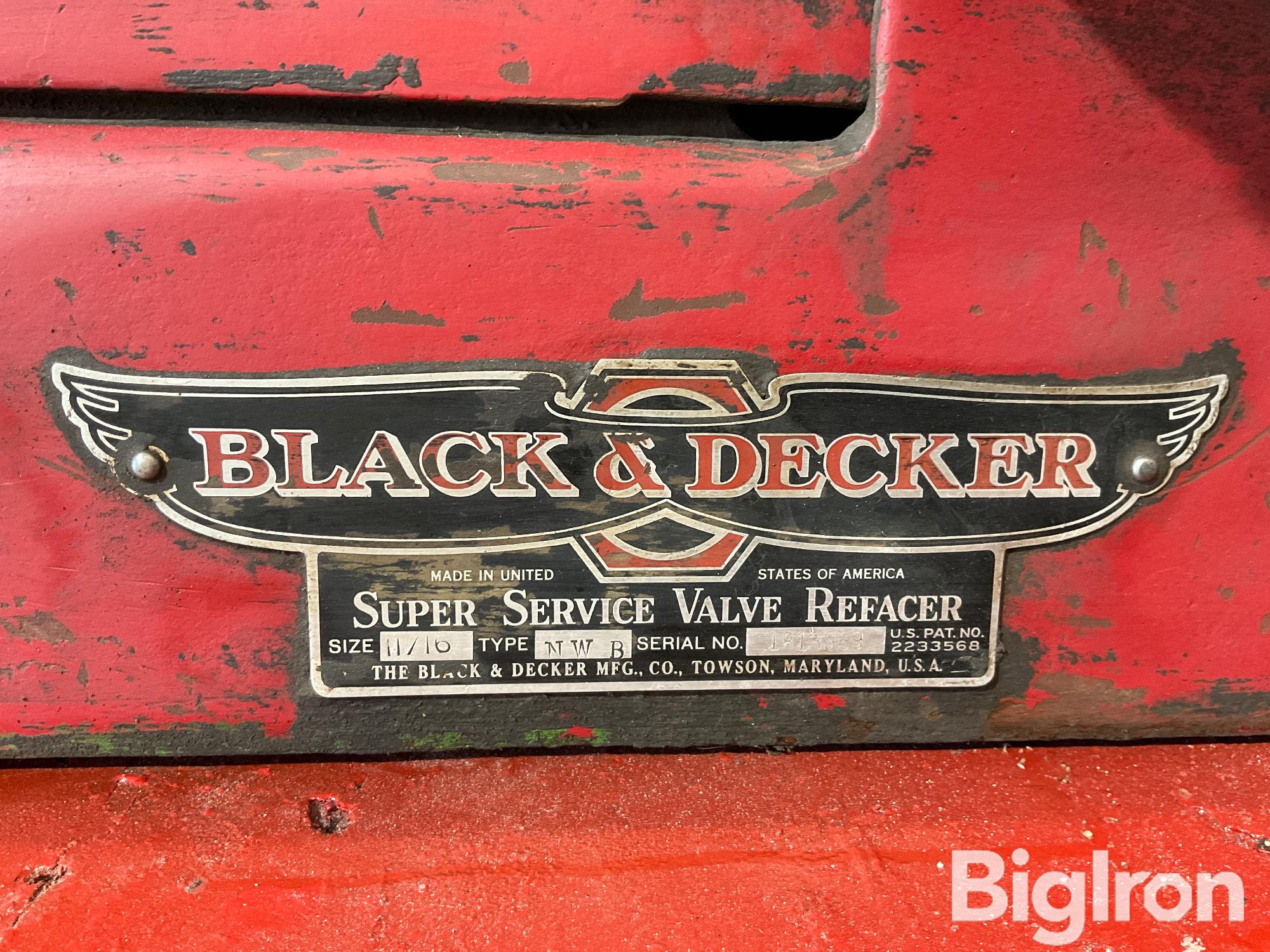 Black Decker NWB Super Service Valve Refacer BigIron Auctions