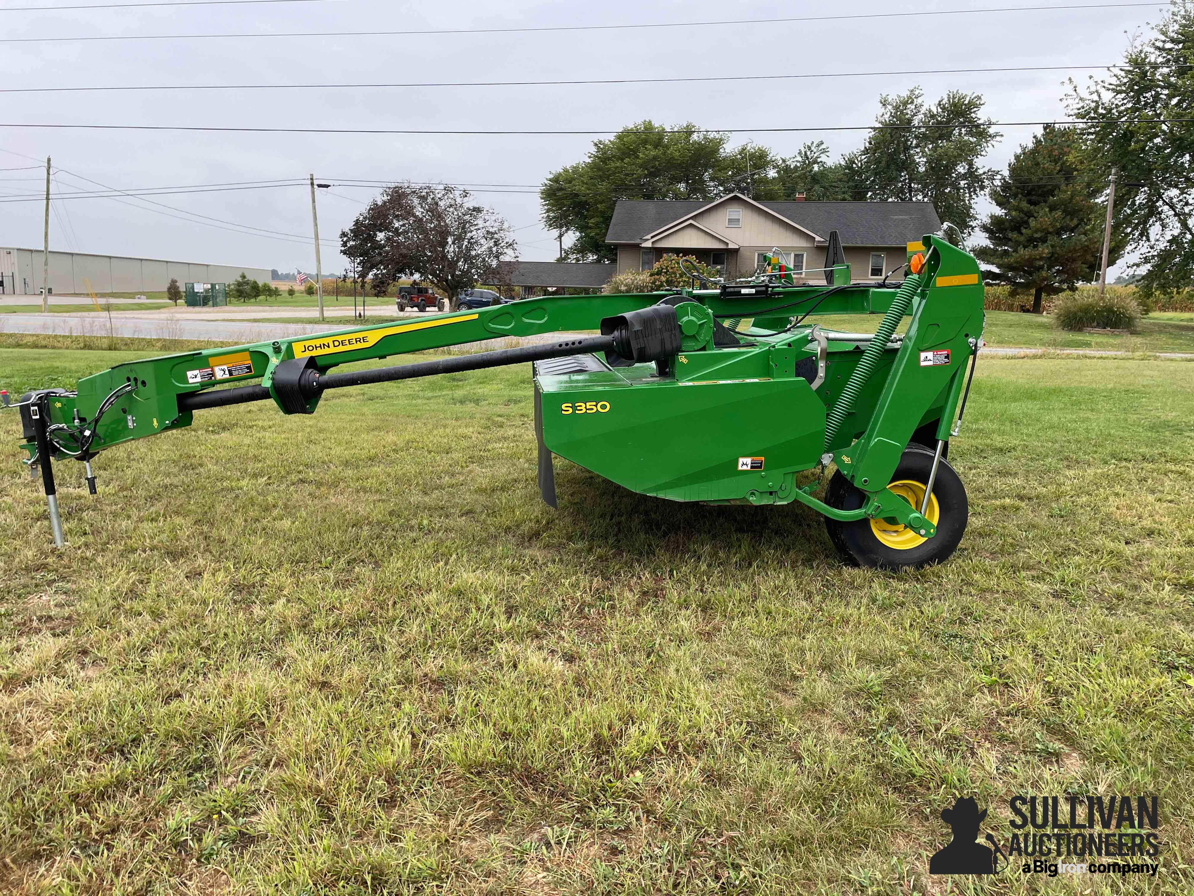 2021 John Deere S350 Pull-type Disc Mower Bigiron Auctions