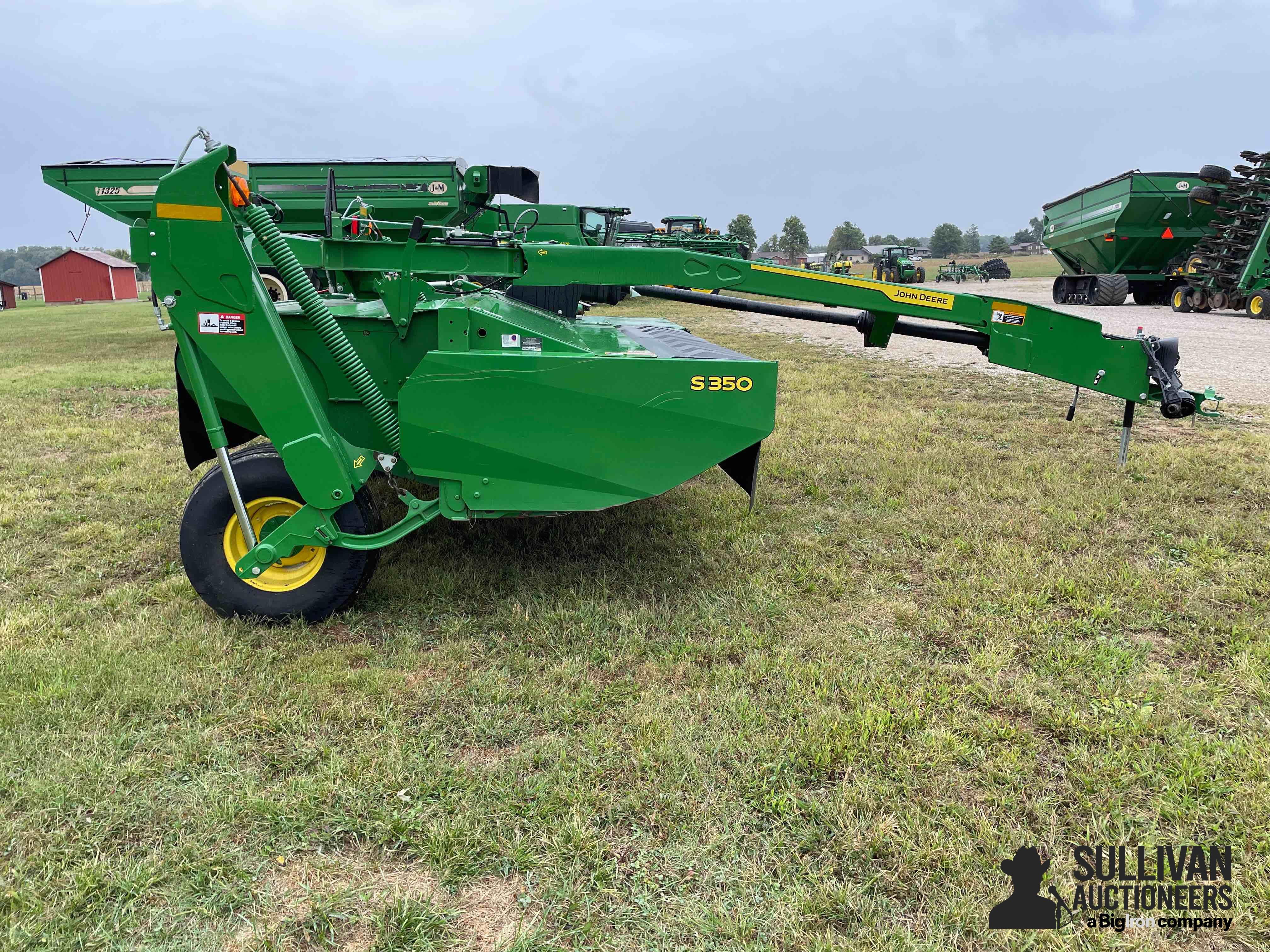 2021 John Deere S350 Pull-Type Disc Mower BigIron Auctions