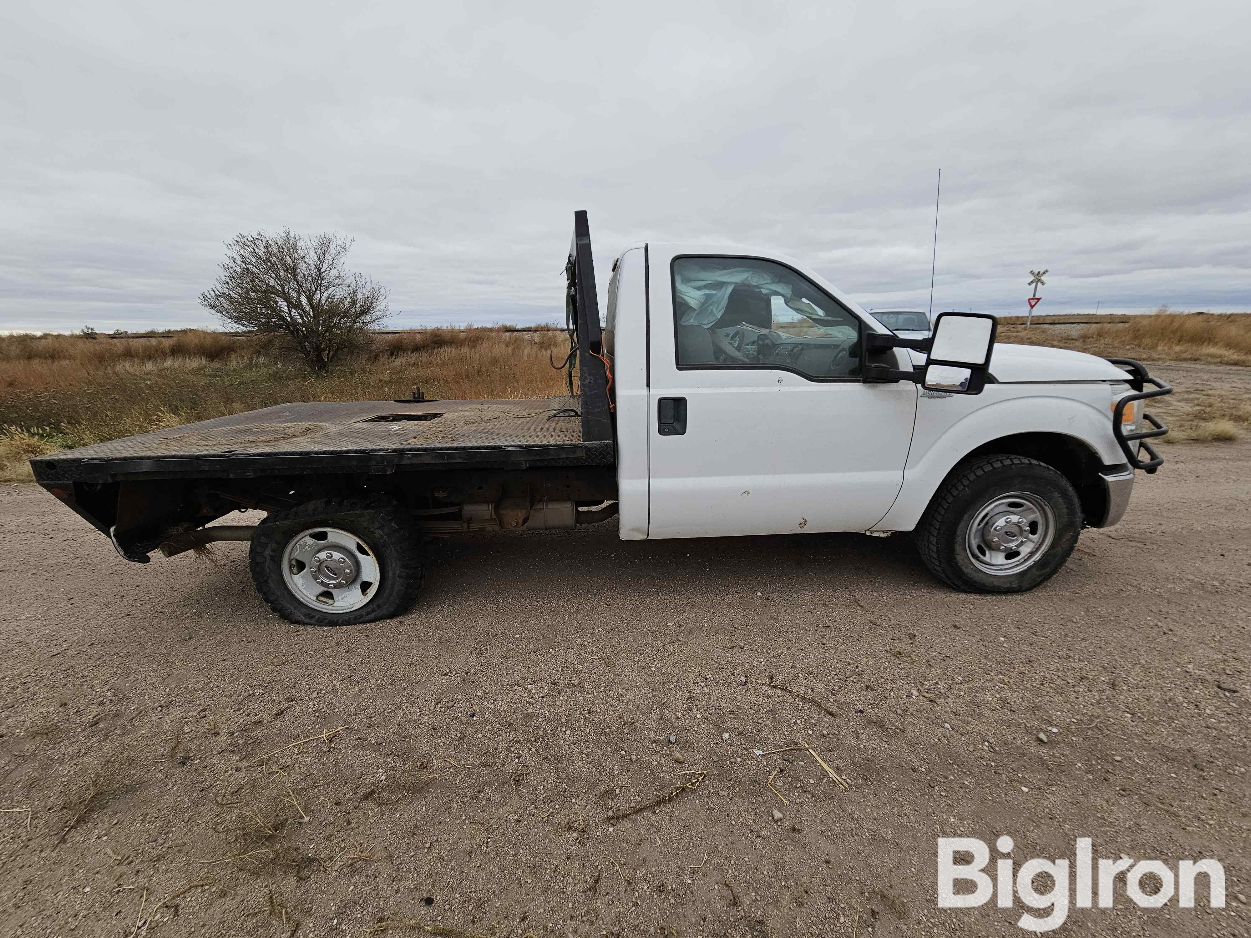 2011 Ford F250 4x4 Flatbed Pickup Bigiron Auctions