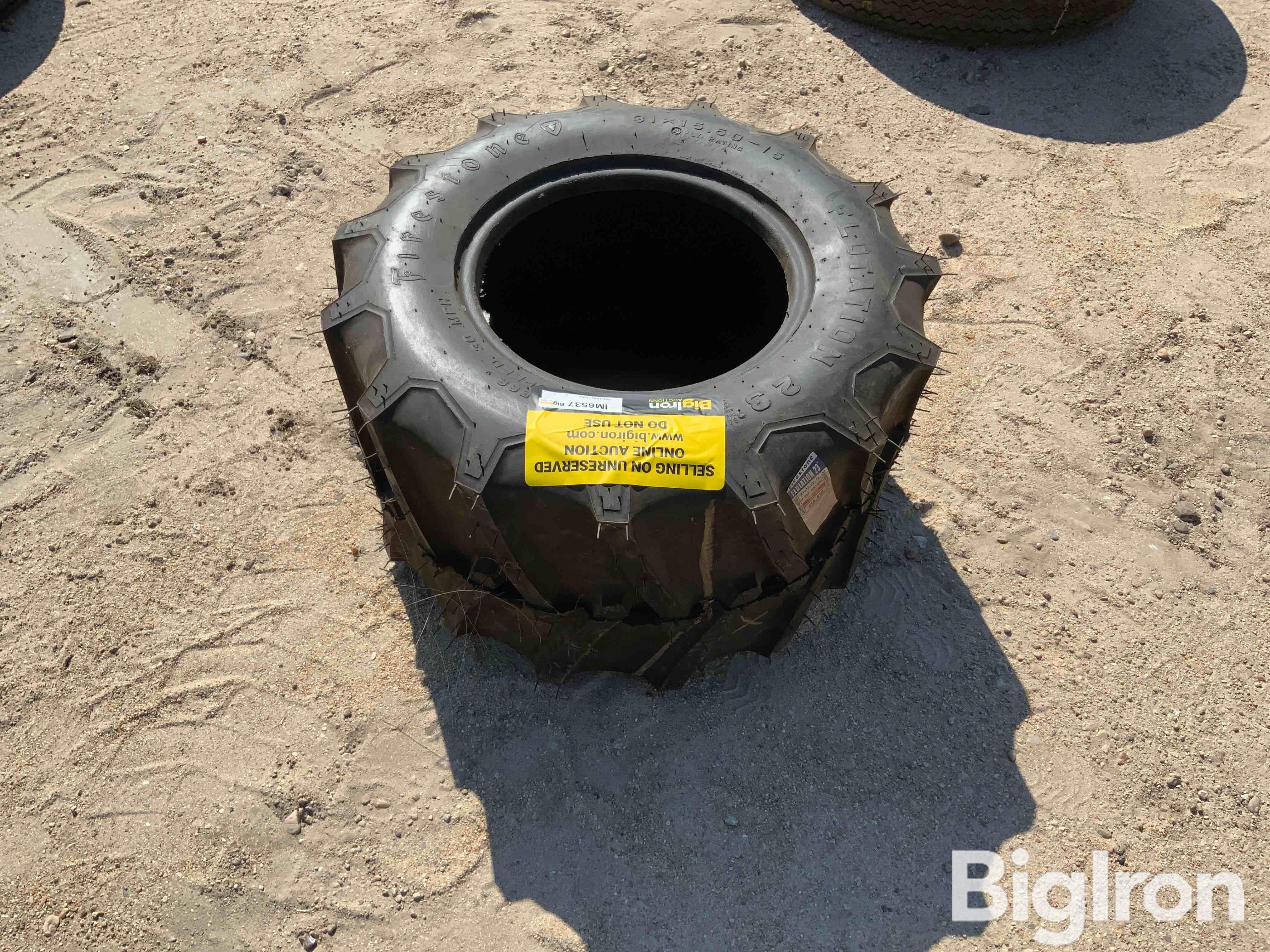 Firestone Flotation 23 31x1550 15 Tires Bigiron Auctions