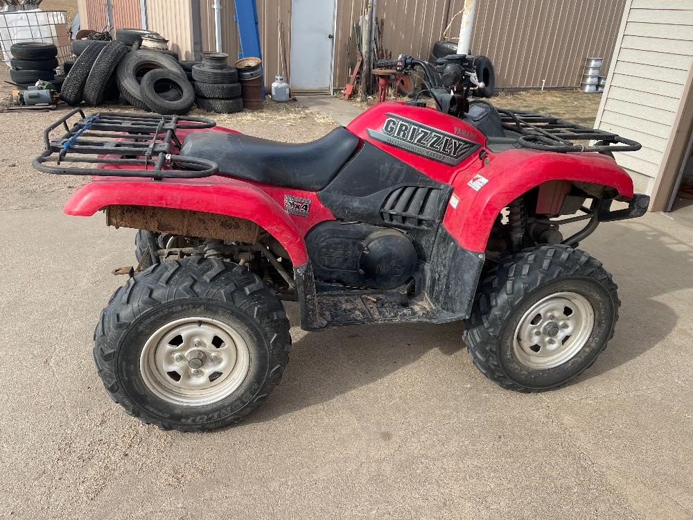 2002 Yamaha 660 Grizzly 4x4 ATV BigIron Auctions