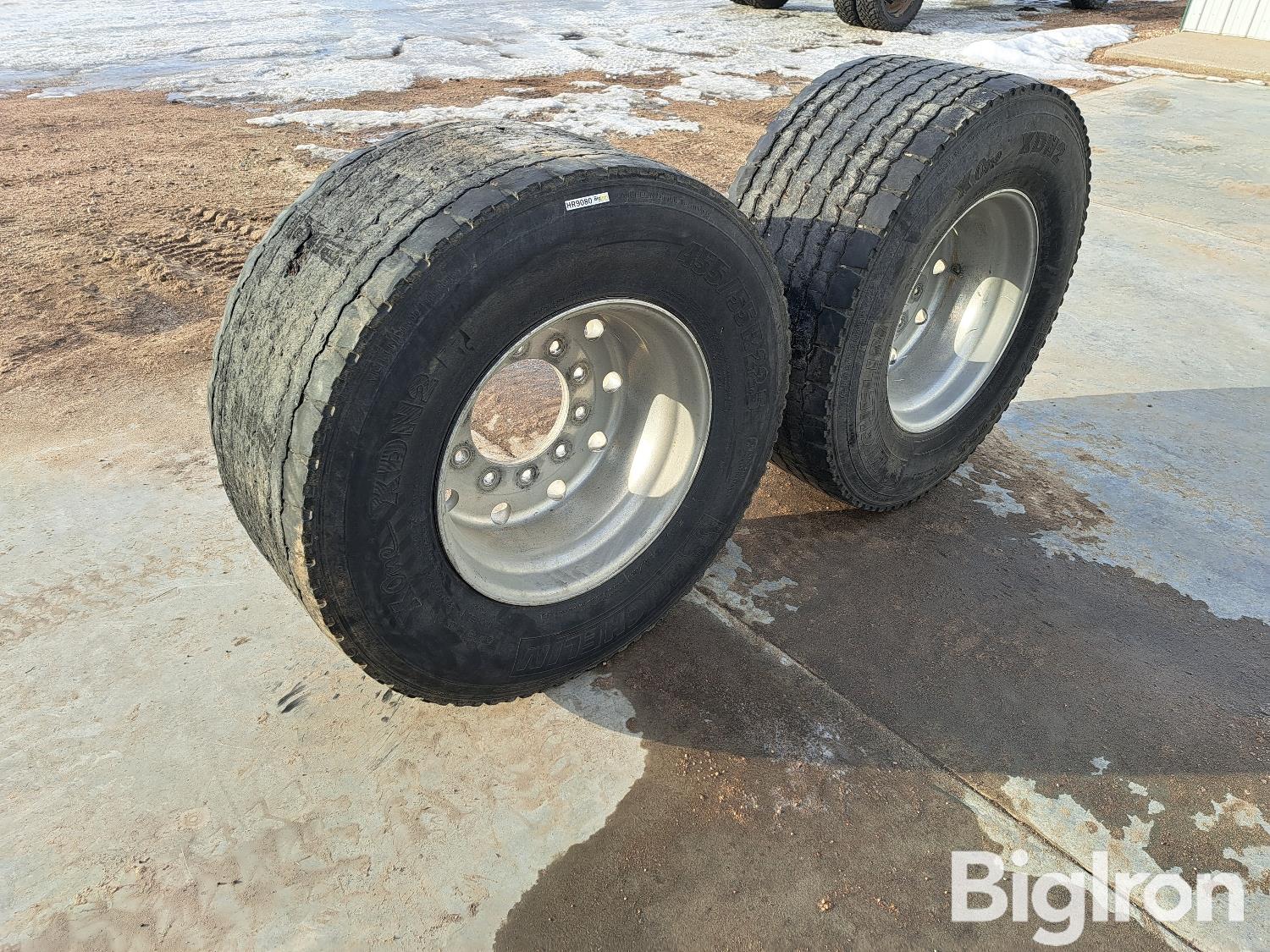 Michelin 455/55r22.5 Tires BigIron Auctions