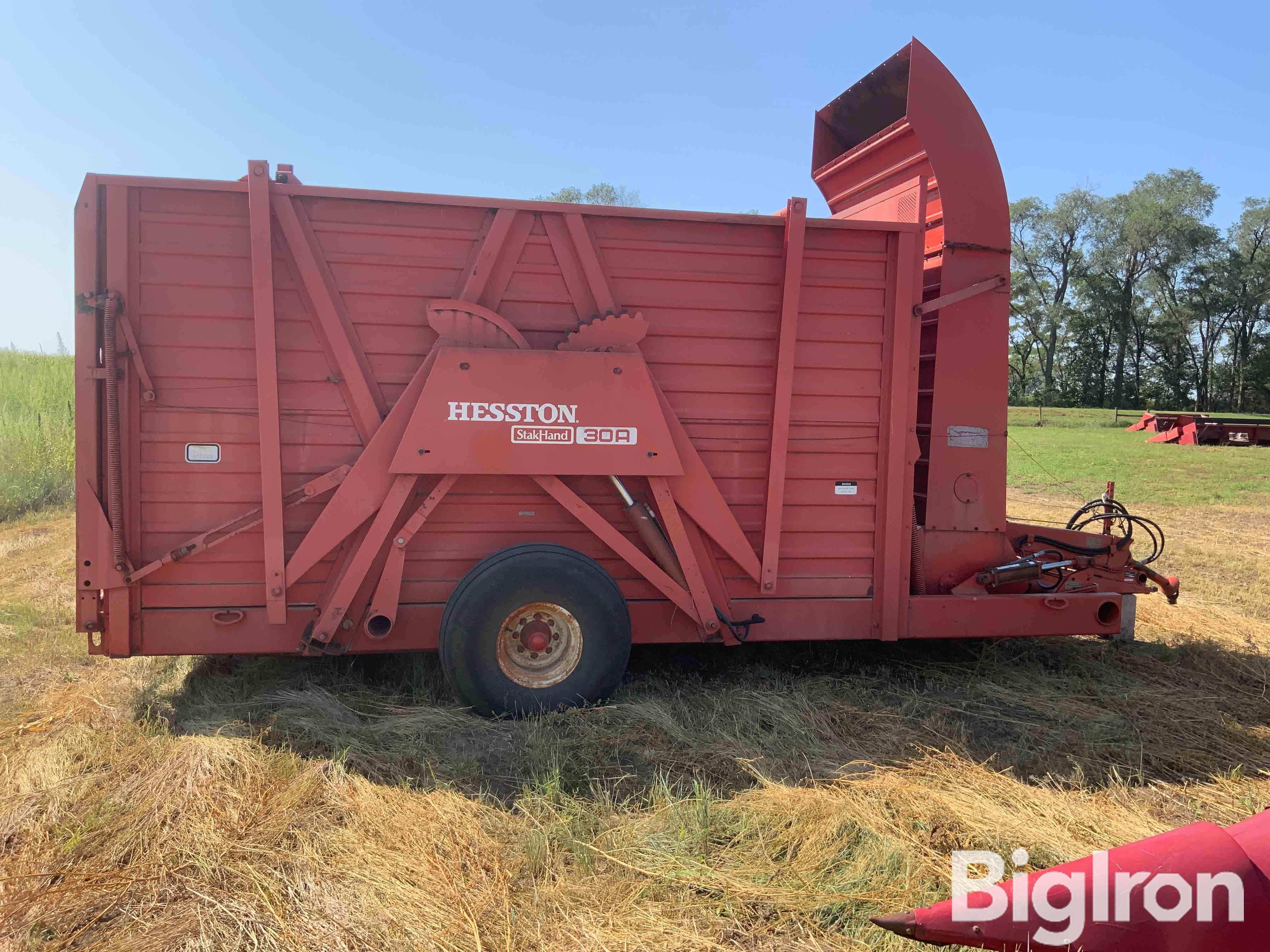 Hesston S30A Hay Stacker Wagon BigIron Auctions