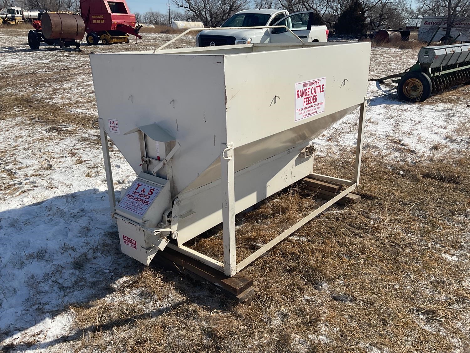 T&S P-846 Range Cattle Feeder BigIron Auctions