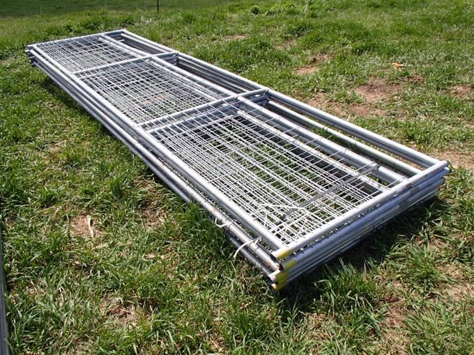 16' Grated Panel Gates BigIron Auctions