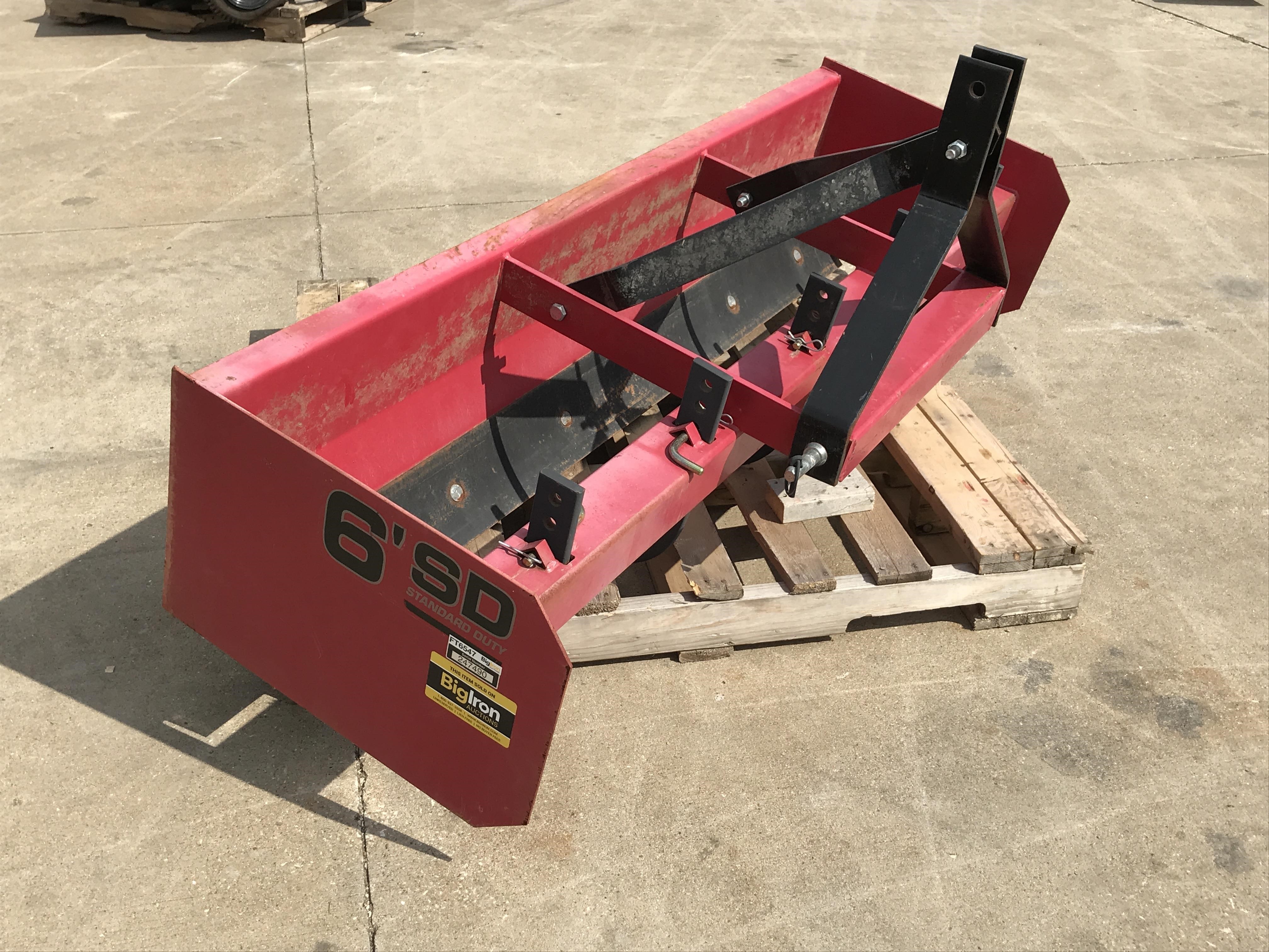 Mahindra 6’ Box Scraper Bigiron Auctions