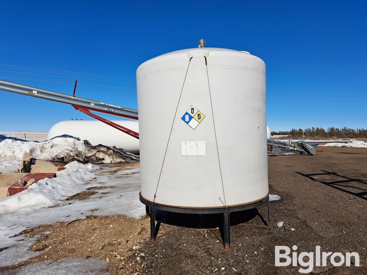 Cone Bottom Poly Tank With Stand BigIron Auctions