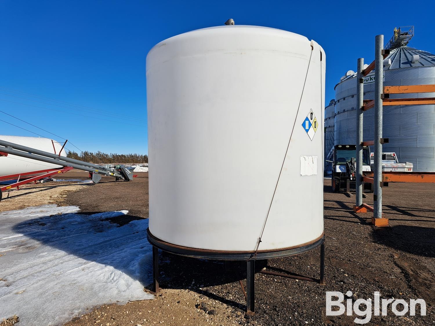 Cone Bottom Poly Tank With Stand BigIron Auctions