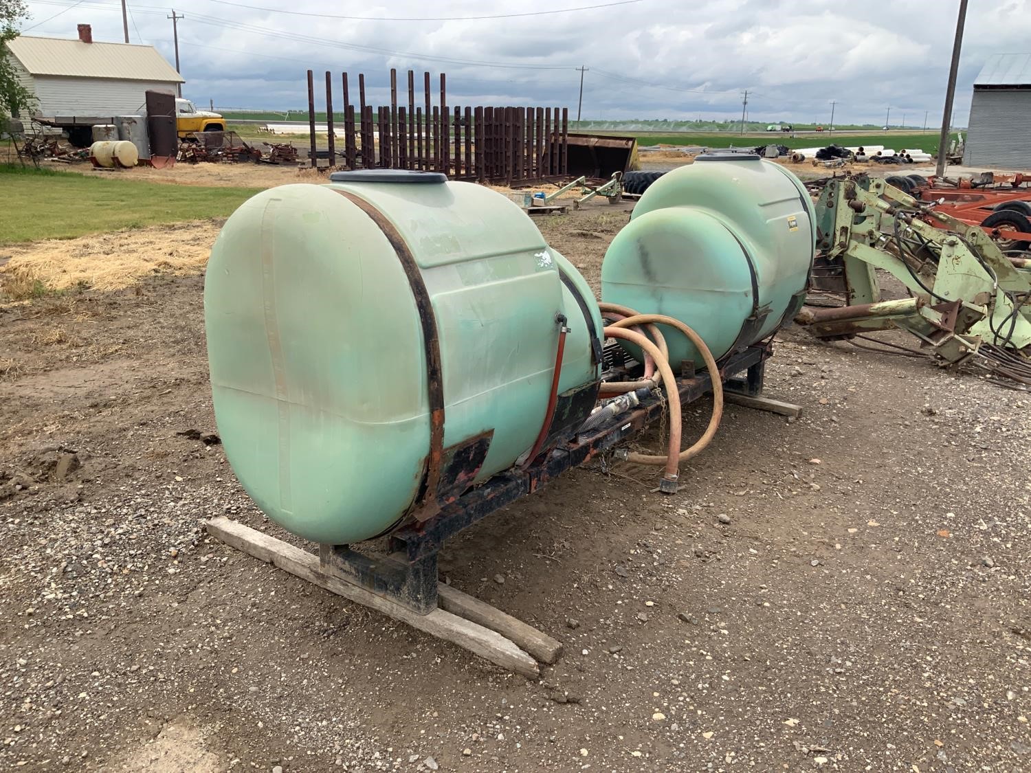 Tractor Mounted Saddle Tanks BigIron Auctions