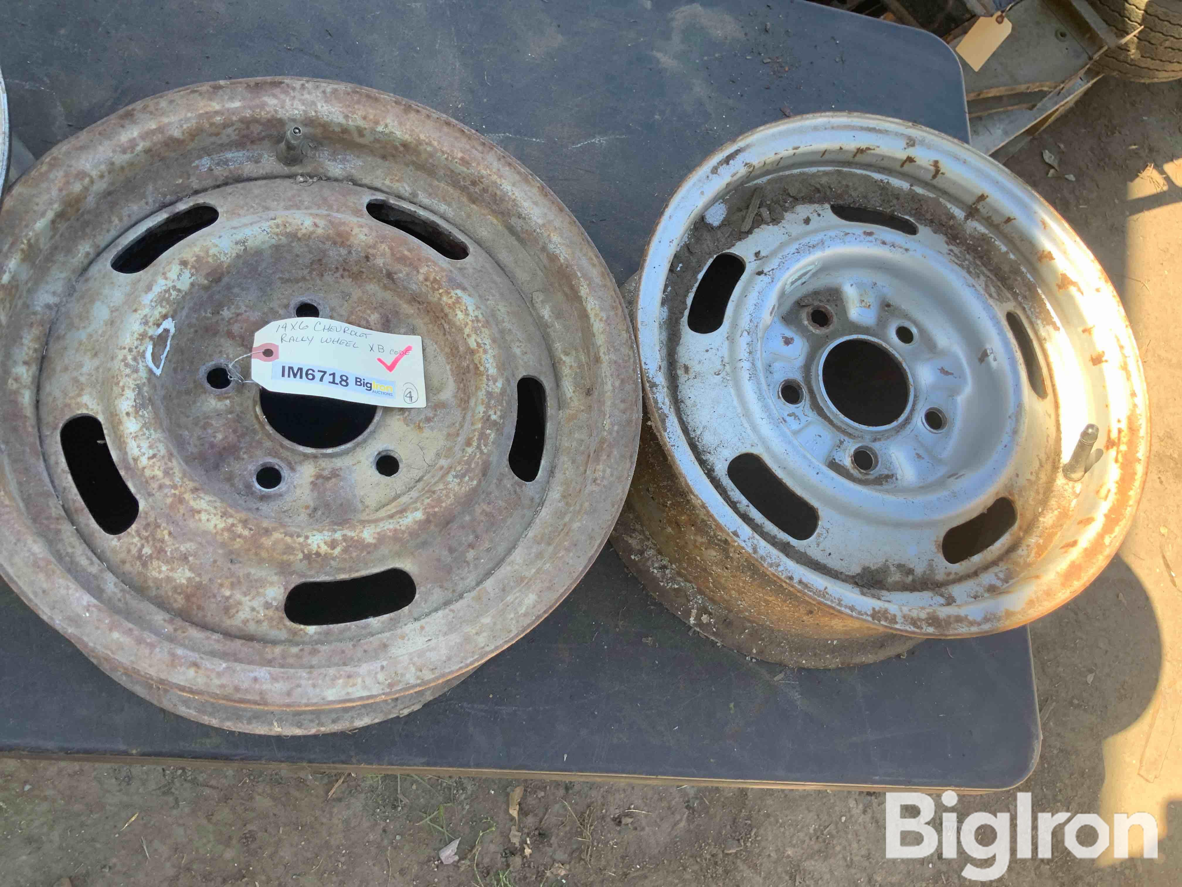 Chevrolet Steel Wheels BigIron Auctions