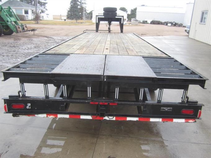 1998 Featherlite Gooseneck Flatbed Trailer BigIron Auctions