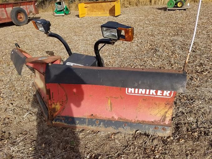 Hiniker Pickup Snow Plow Bigiron Auctions