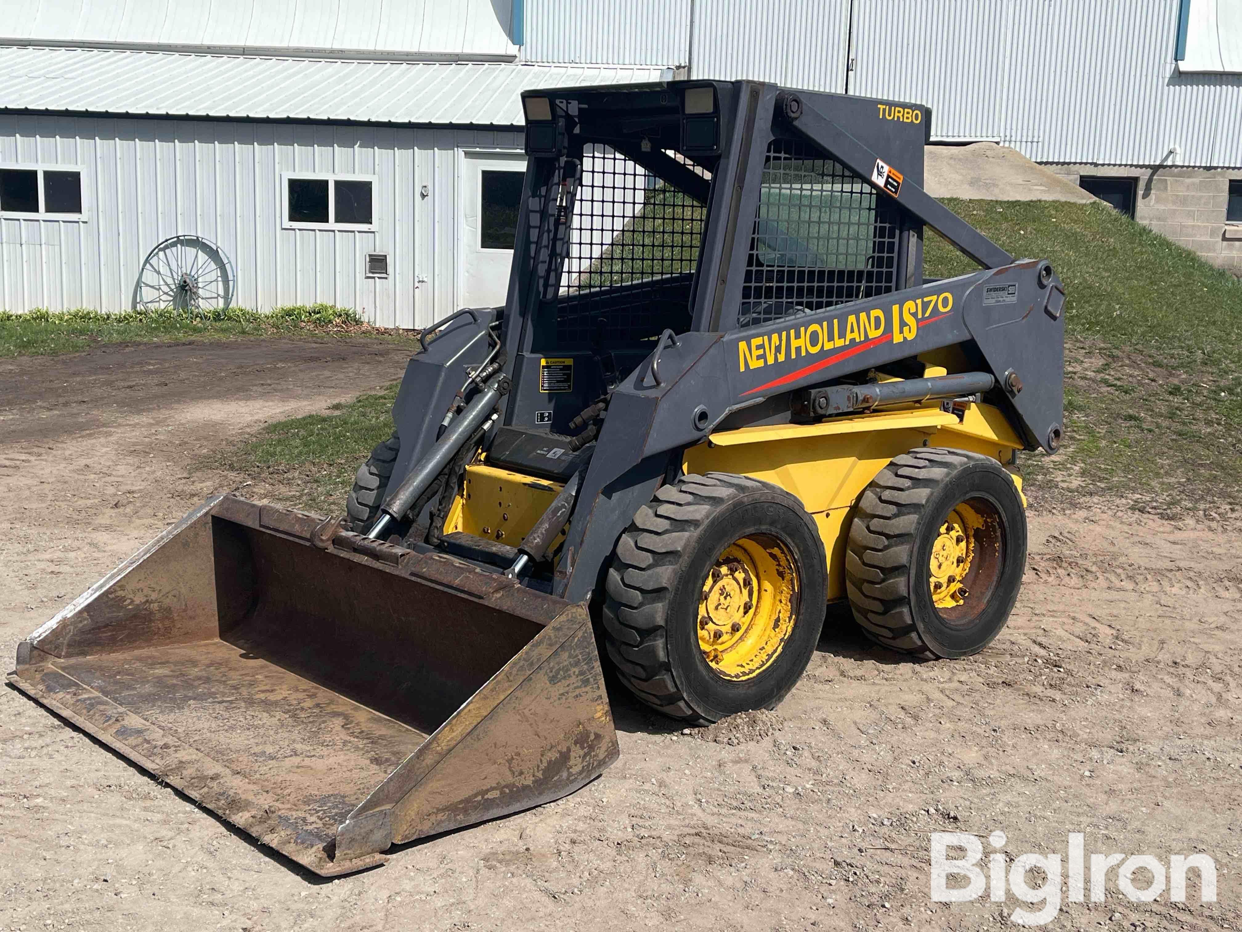 2002 New Holland LS170 Skid Steer W/Bucket BigIron Auctions