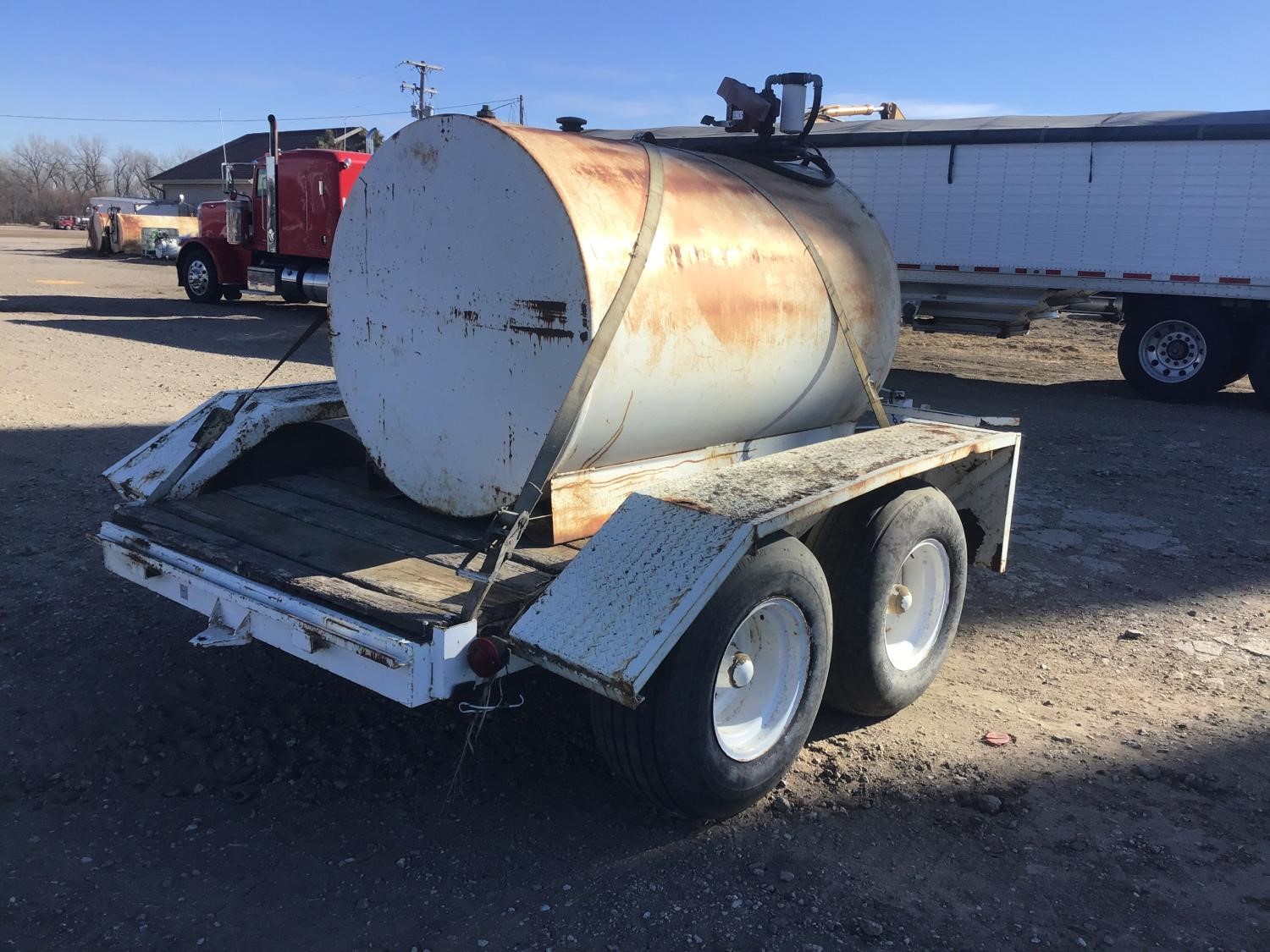 Shop Built Fuel Transfer Trailer BigIron Auctions