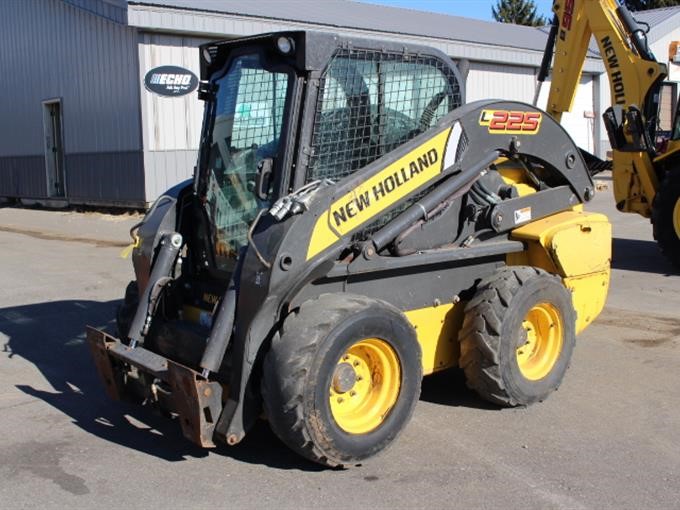 2012 New Holland L225 Skid Steer BigIron Auctions