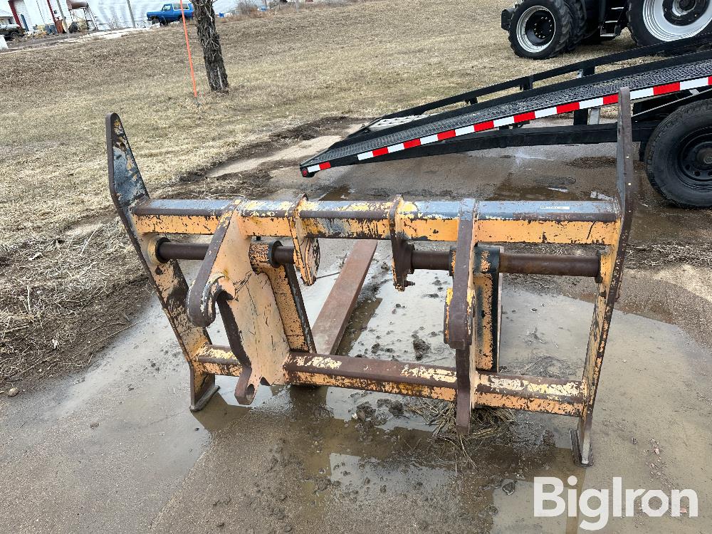 Jrb Wheel Loader Quick Attach Pallet Forks Bigiron Auctions 5337