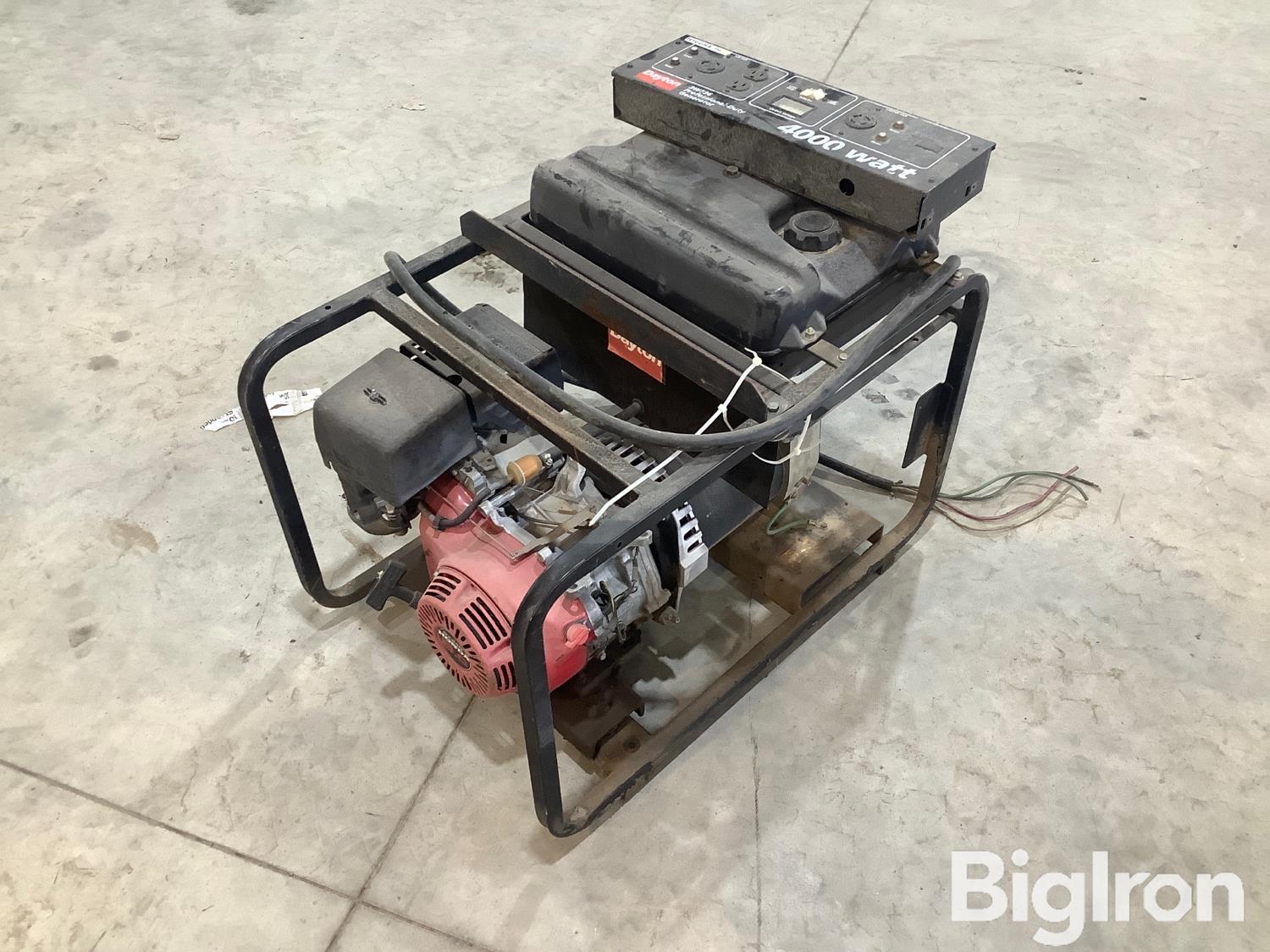 Dayton 3W736 Gas Powered Generator BigIron Auctions