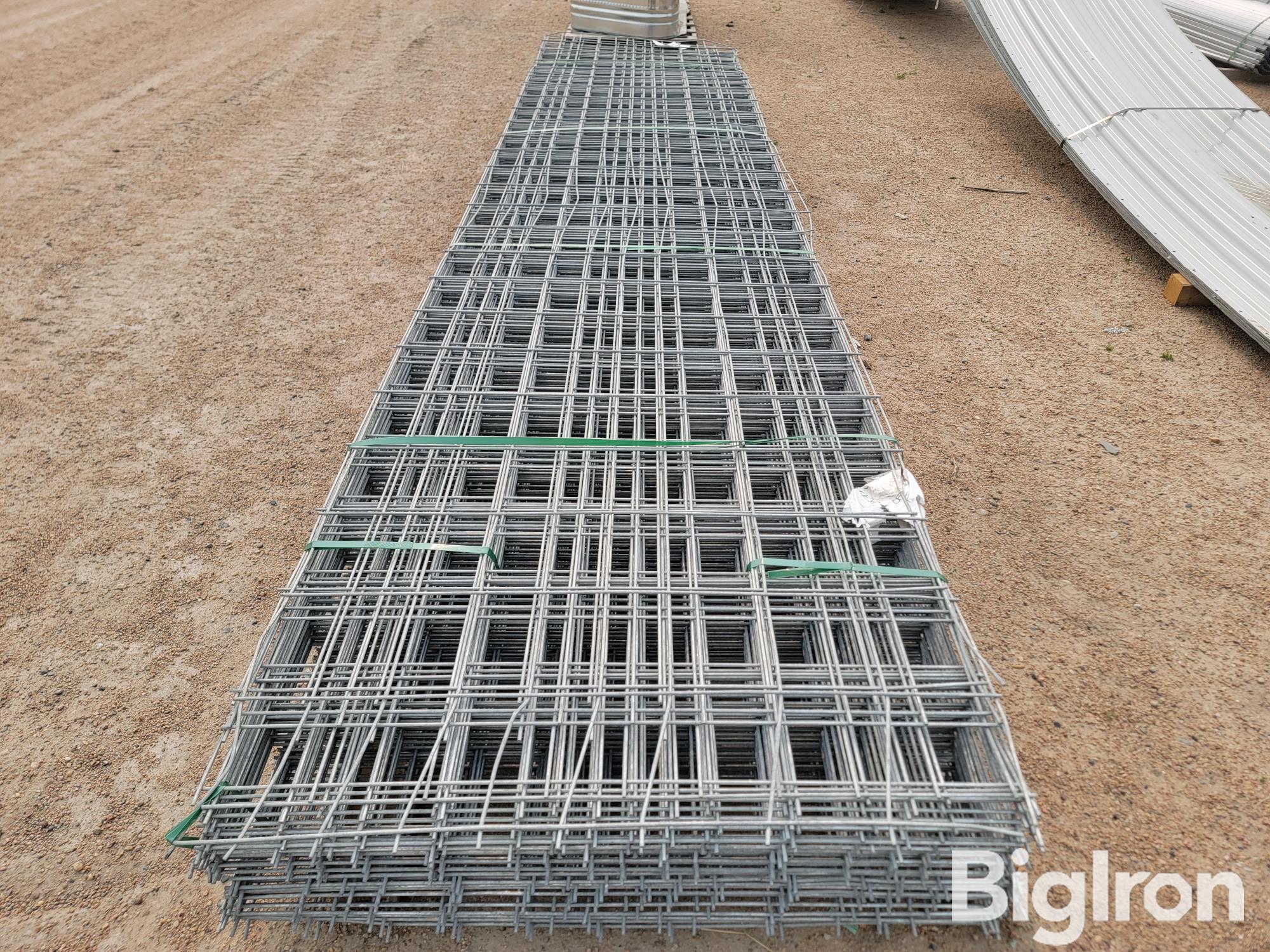 Behlen Galvanized Mesh Hog Panels Bigiron Auctions