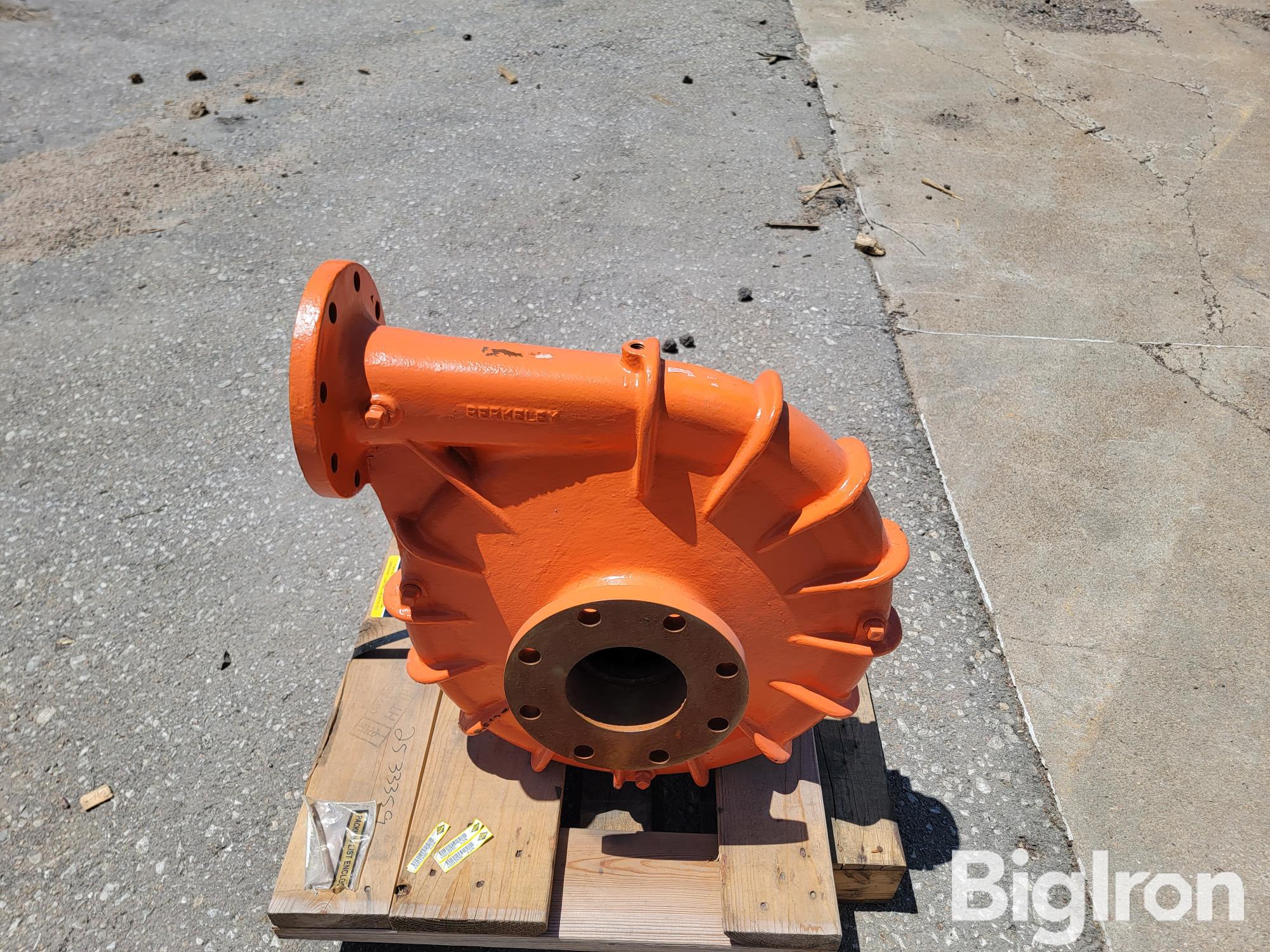 Berkeley B85283 B4EYRMBH Frame Mounted Centrifugal Pump BigIron Auctions