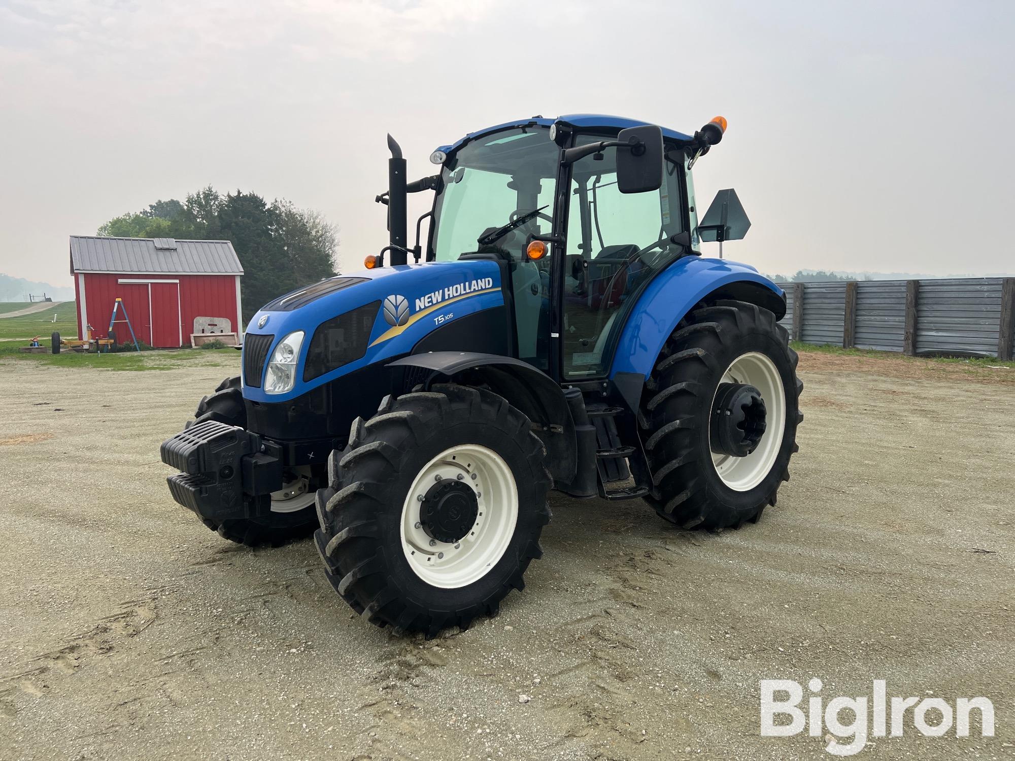 2013 New Holland T5.105 MFWD Tractor BigIron Auctions