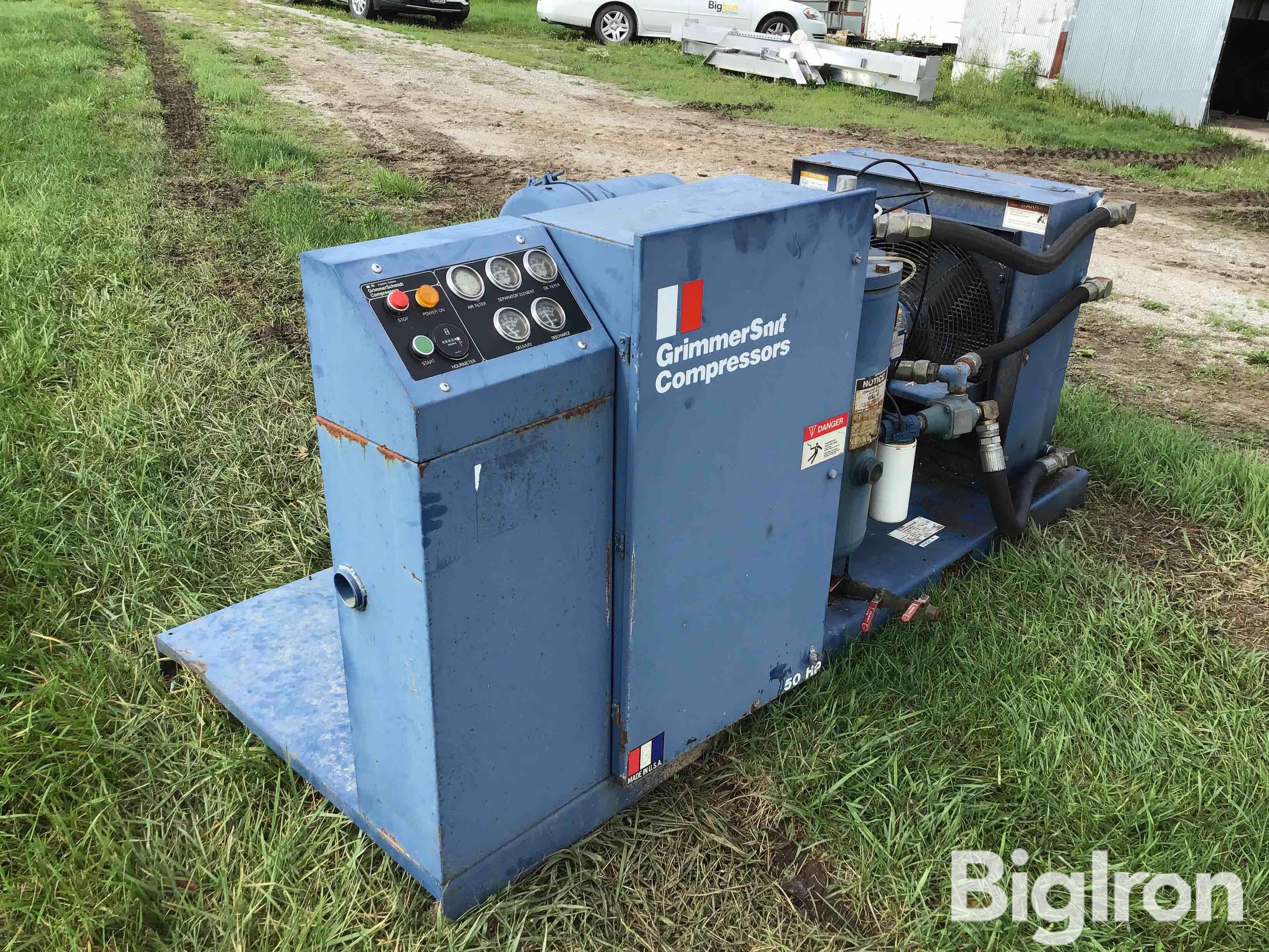 Grimmer Schmidt 3 Phase Air Compressor BigIron Auctions