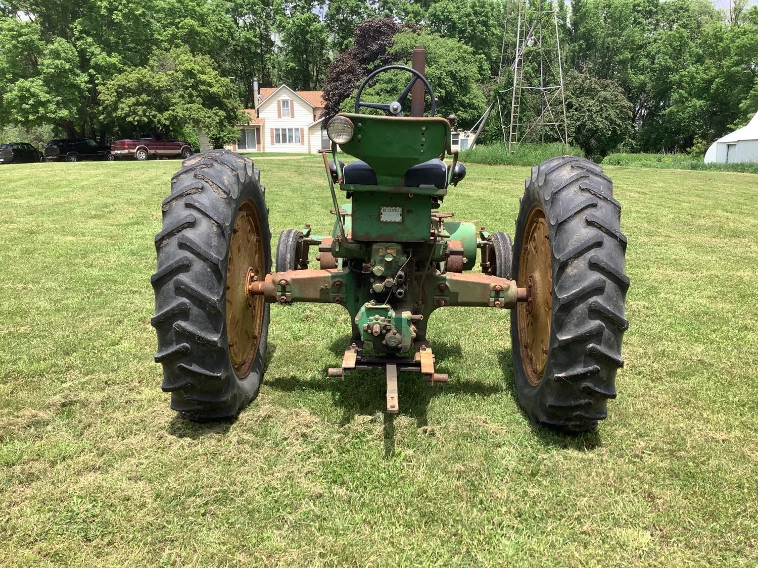 1955 John Deere 60 2wd Tractor Bigiron Auctions 3214