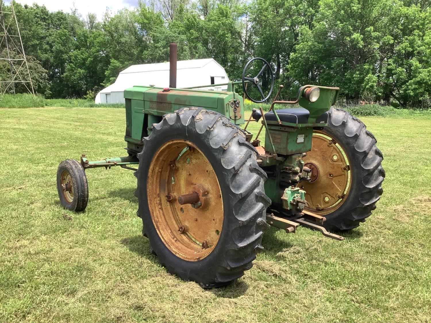 1955 John Deere 60 2wd Tractor Bigiron Auctions 7095