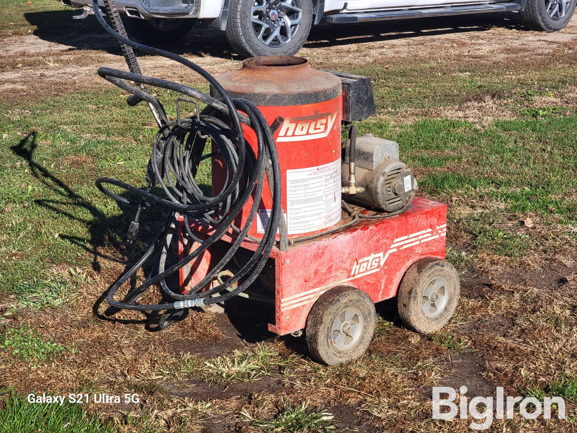 Hotsy 550c Hot Water Pressure Washer Bigiron Auctions 8184