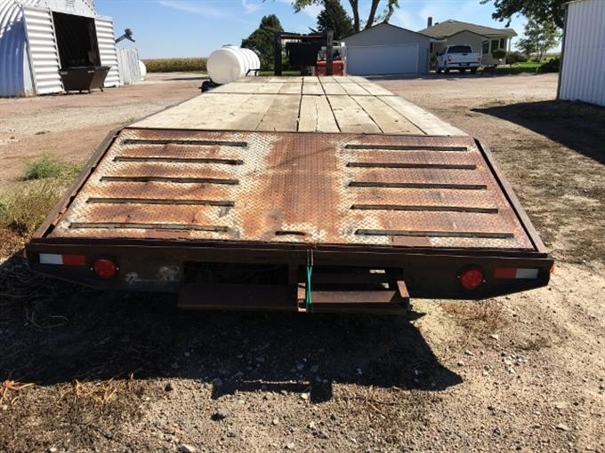 Homemade 5th Wheel T/A Flatbed Trailer BigIron Auctions