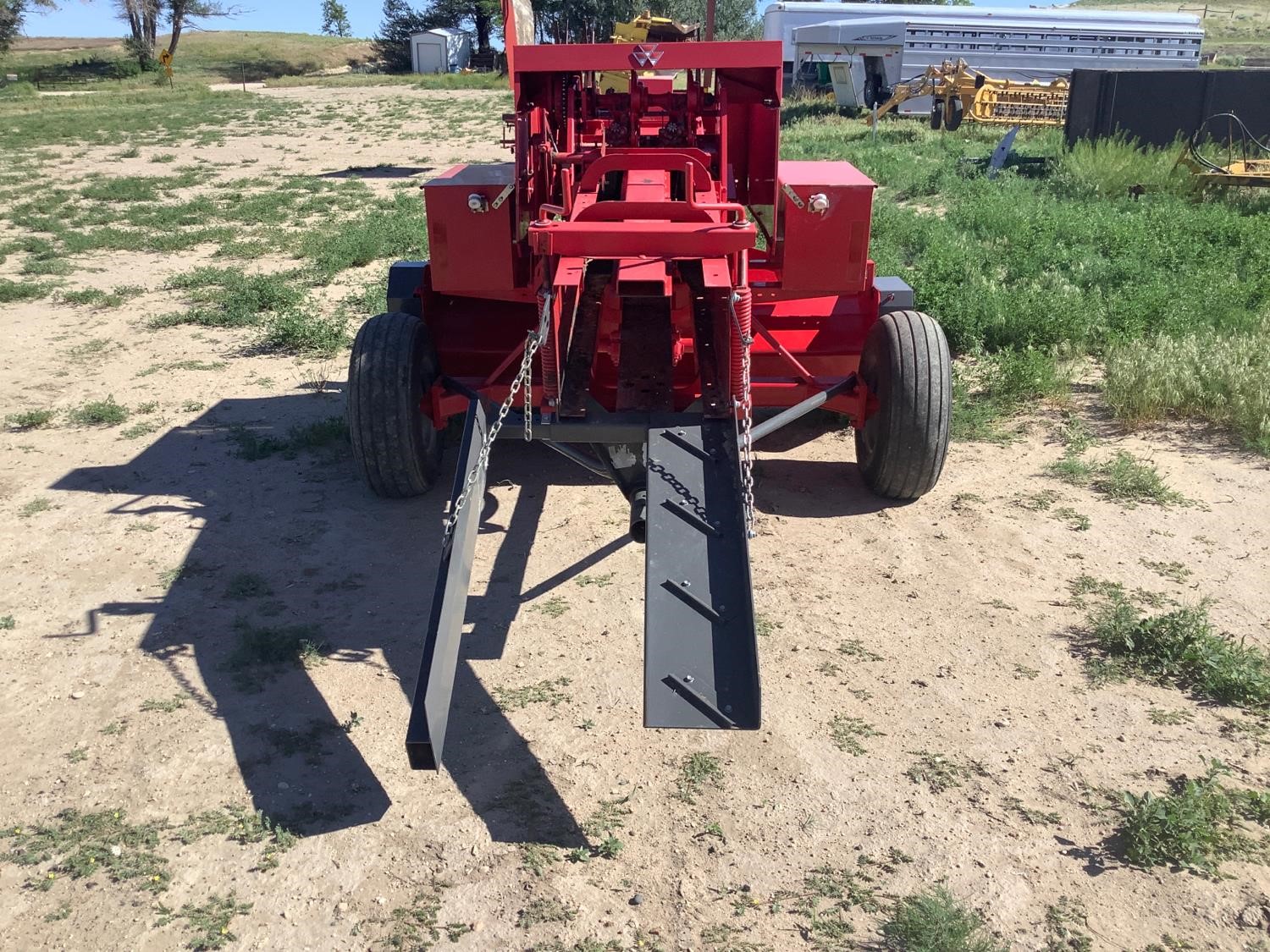 2009 Massey Ferguson 1837 Small Square Baler BigIron Auctions