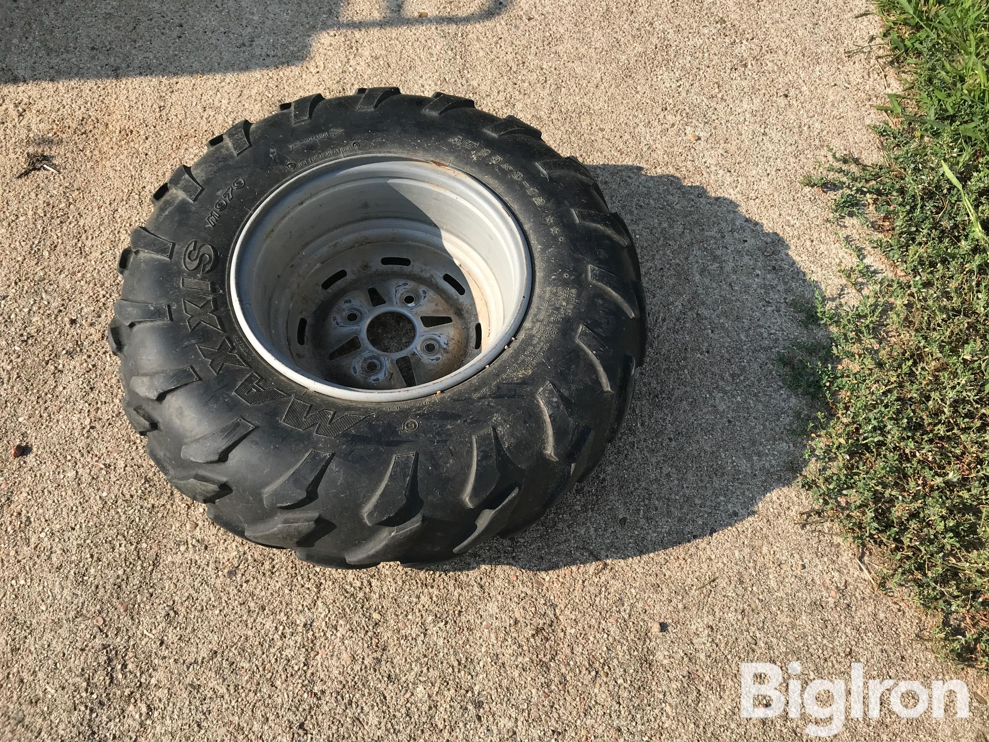 25x8-12 ATV Tire & Rim BigIron Auctions