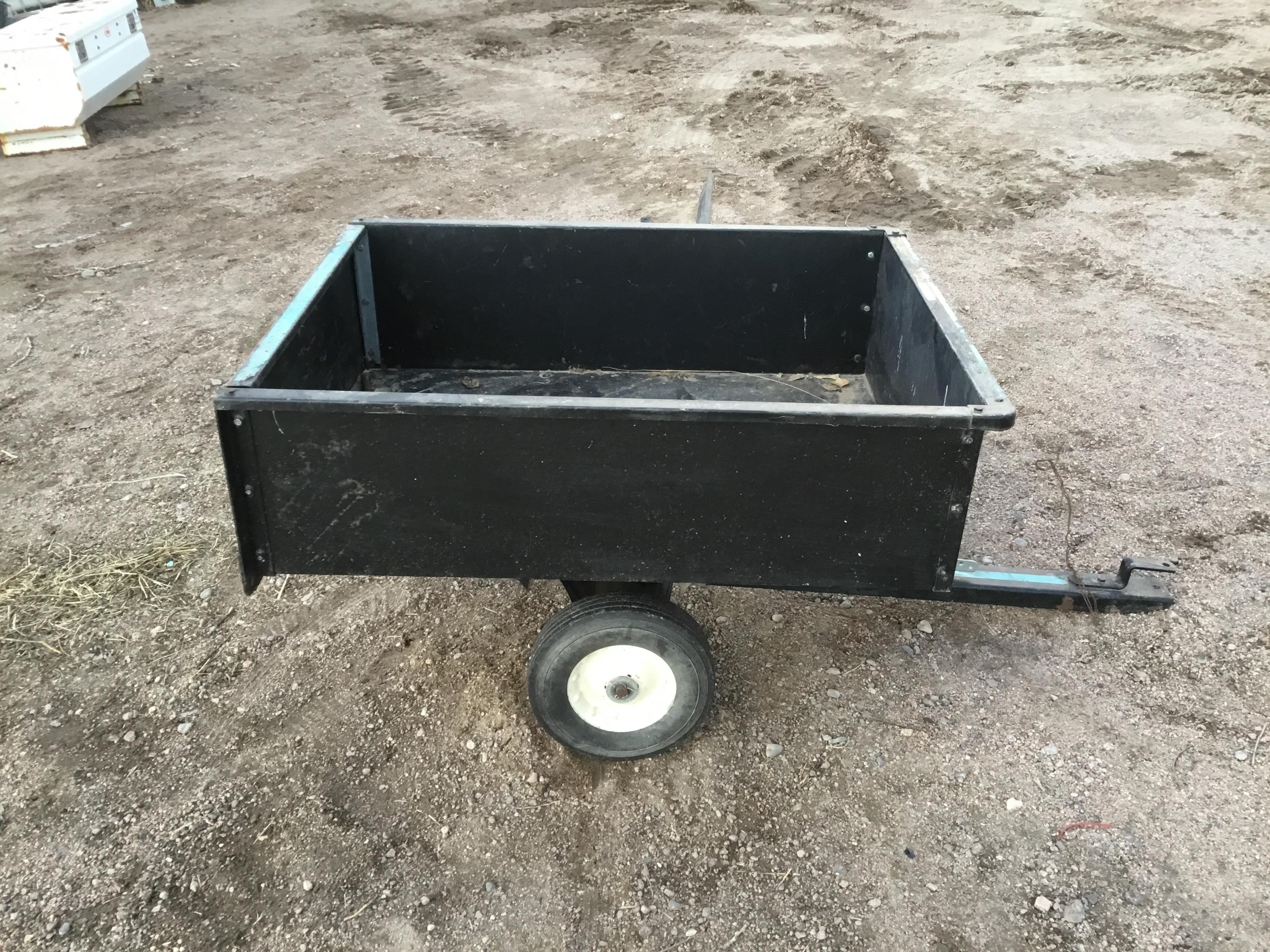 AgriFab Utility 10 ATV/Lawn Tractor Dump Cart BigIron Auctions