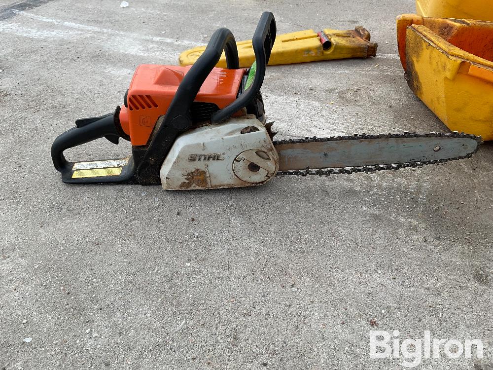 Stihl Ms 180c Chainsaw Bigiron Auctions 7582