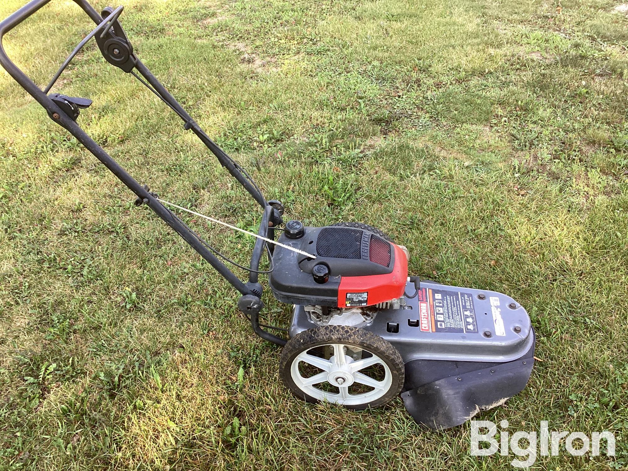 Craftsman Walk Behind Weed Trimmer BigIron Auctions