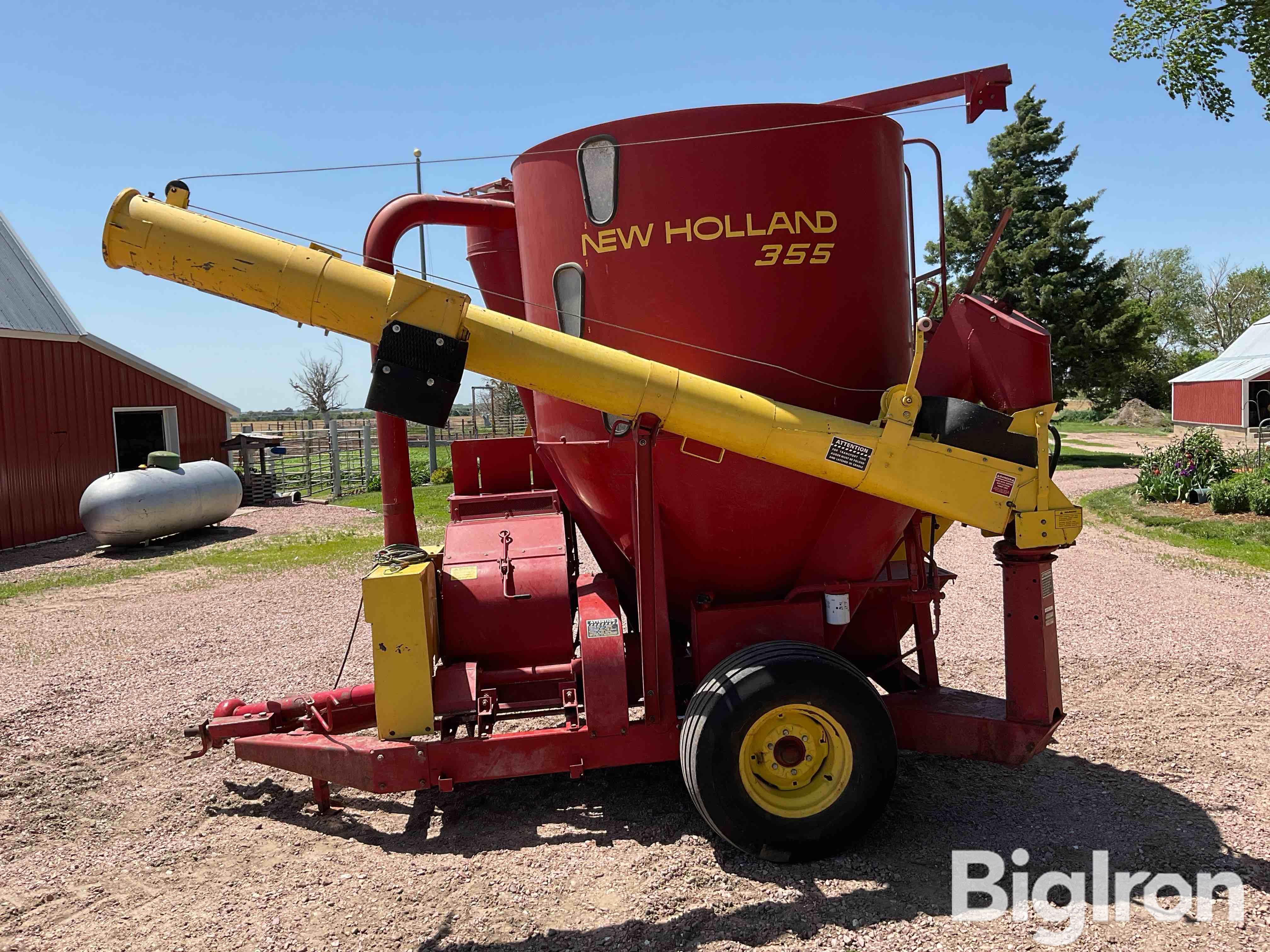 New Holland 355 Grinder Mixer BigIron Auctions