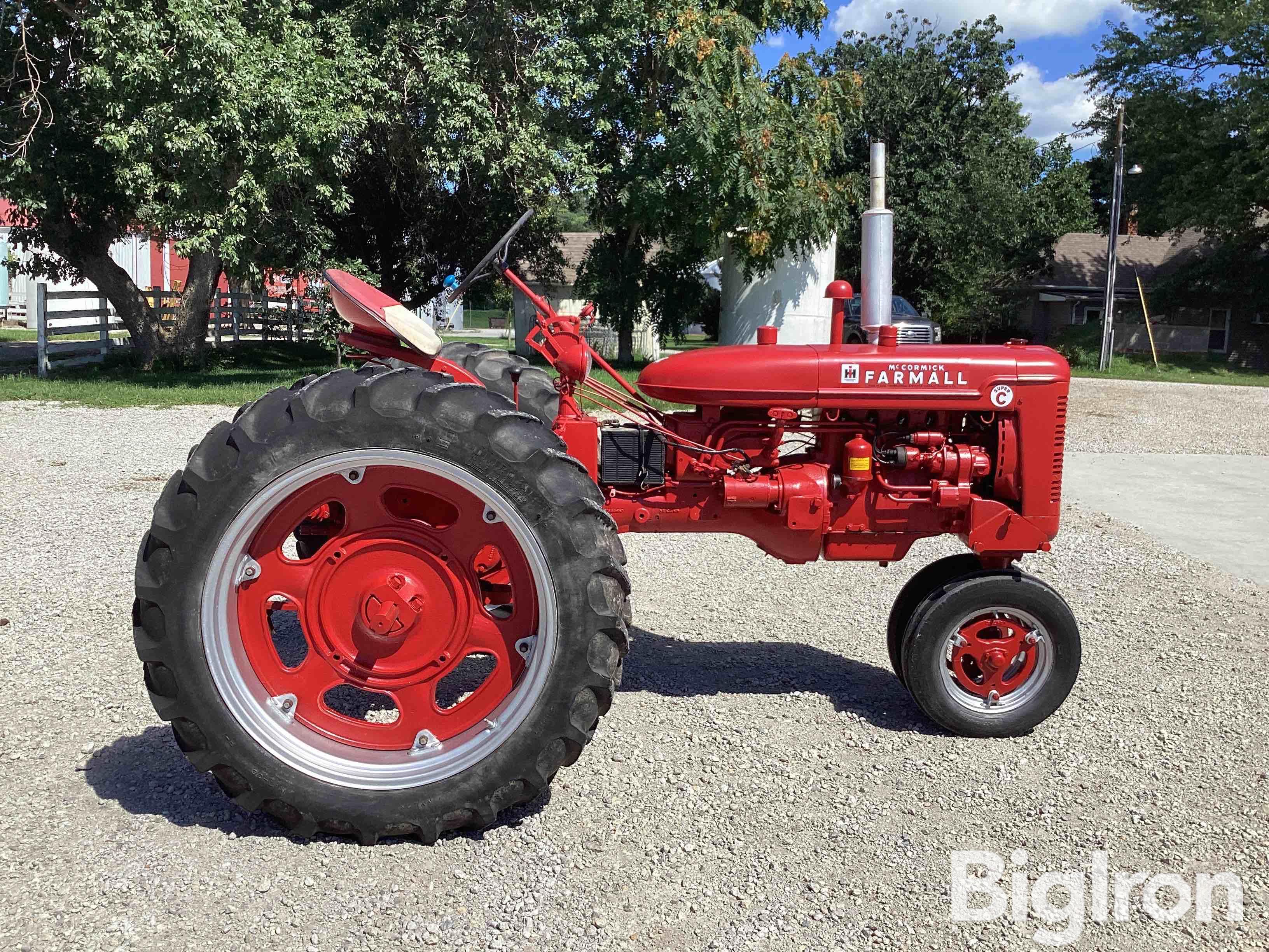 1951 McCormick Farmall Super C 2WD Tractor BigIron Auctions