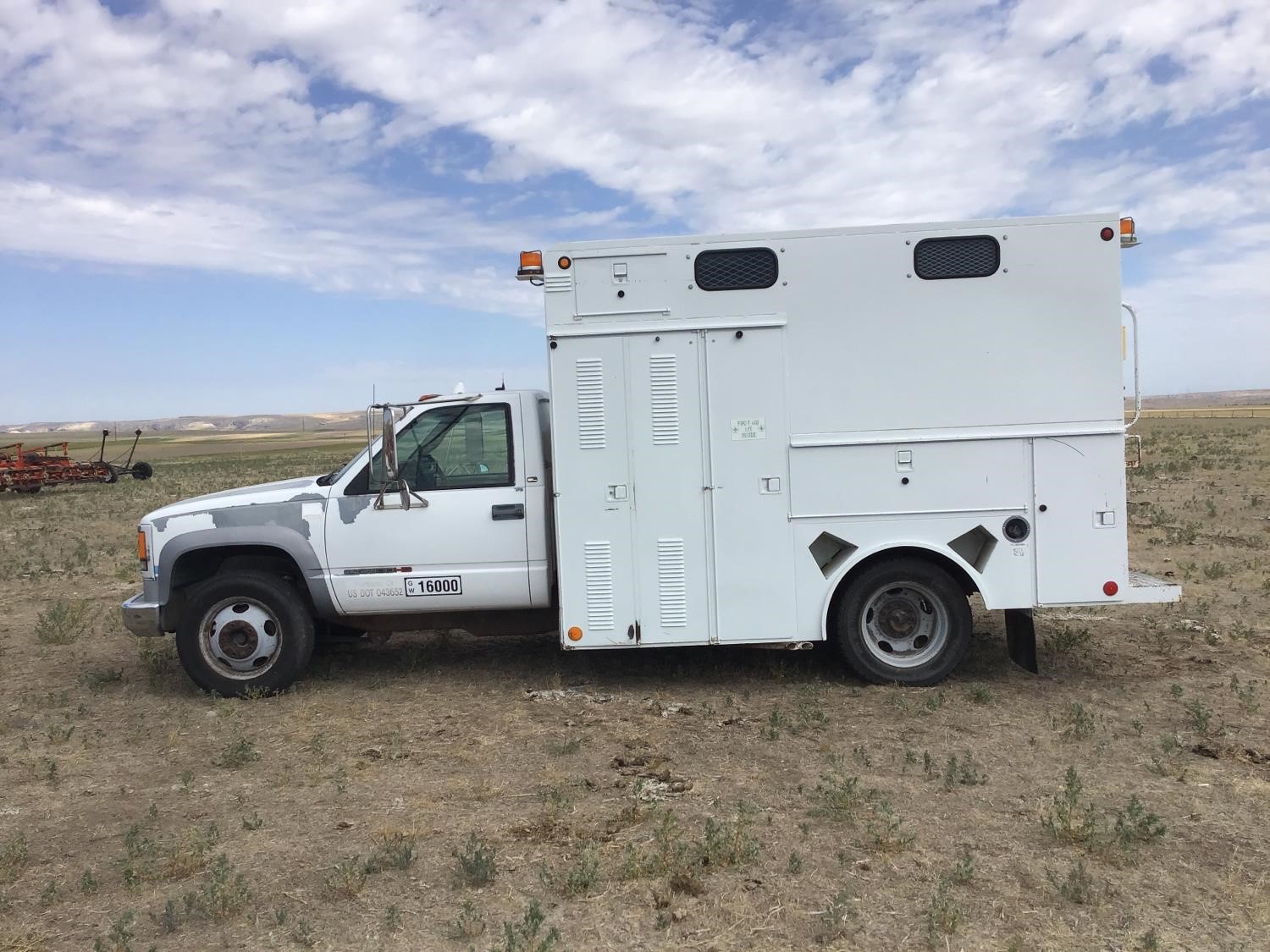 2000 GMC 2500 HD 2WD Utility Truck BigIron Auctions