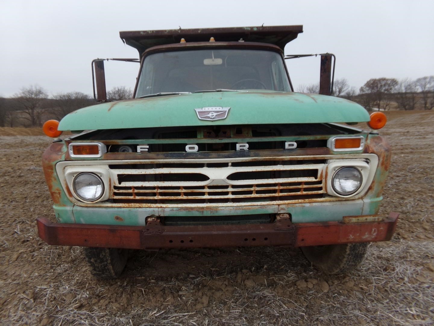 1966 Ford F600 S A Dump Truck Inoperable Bigiron Auctions