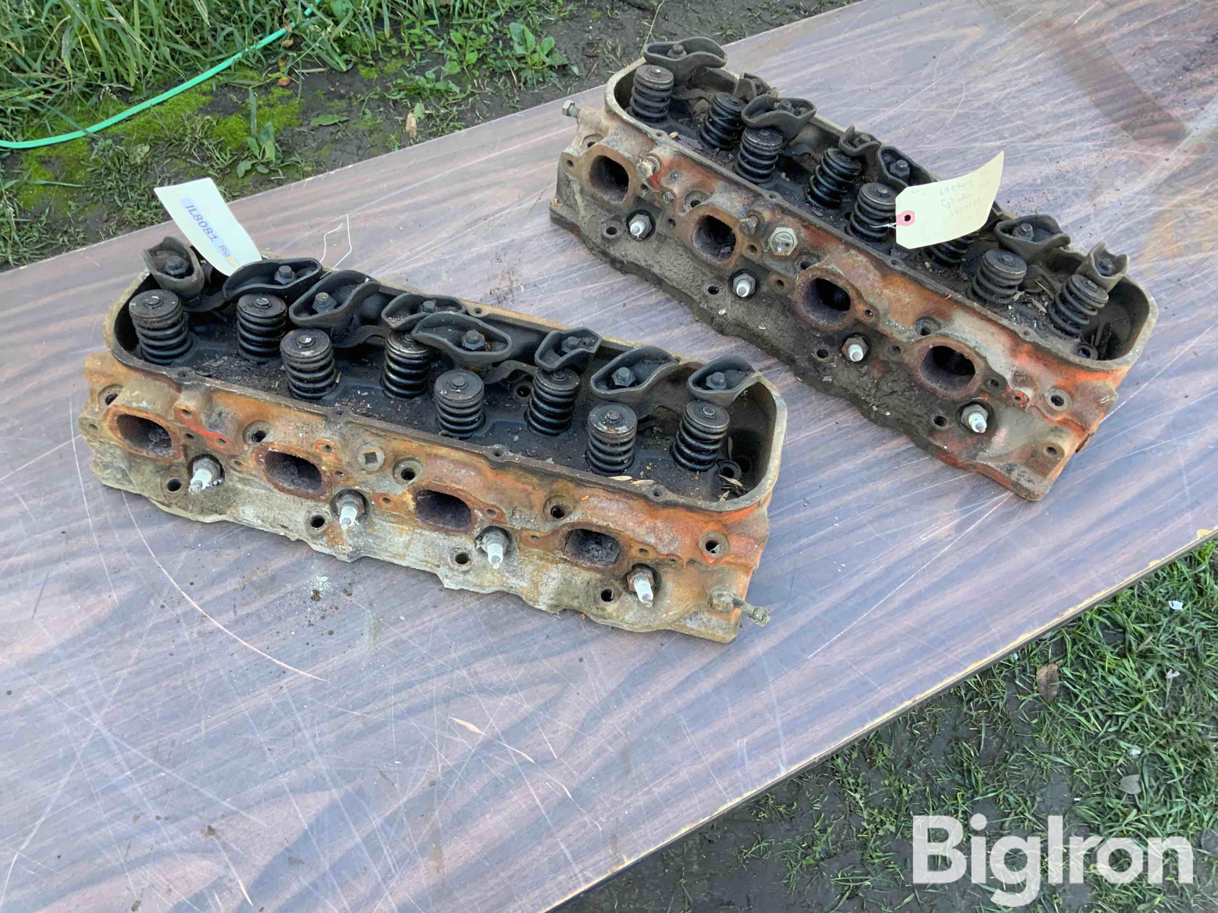 1969 Chevrolet 396ci Cylinder Heads BigIron Auctions