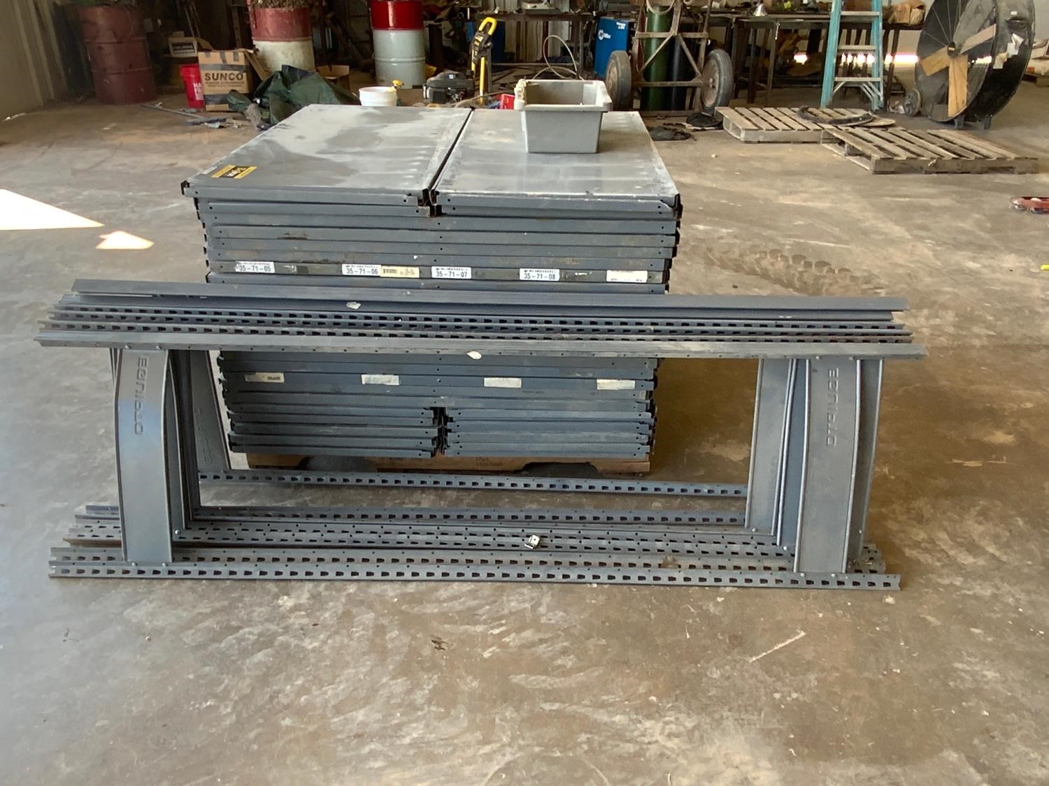 Metal Shelving Parts BigIron Auctions