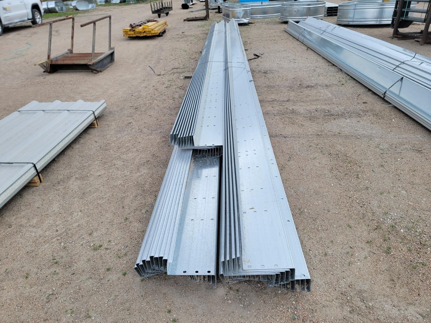 Behlen Galvanized Steel Purlin BigIron Auctions