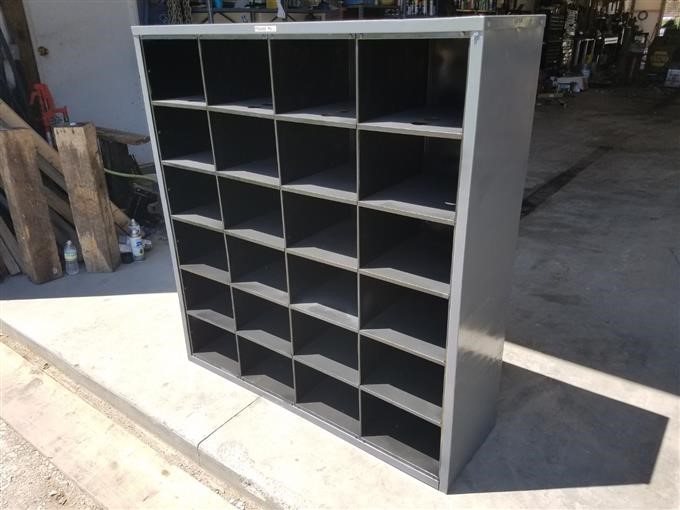 Bolt Bin Storage Cabinet Bigiron Auctions