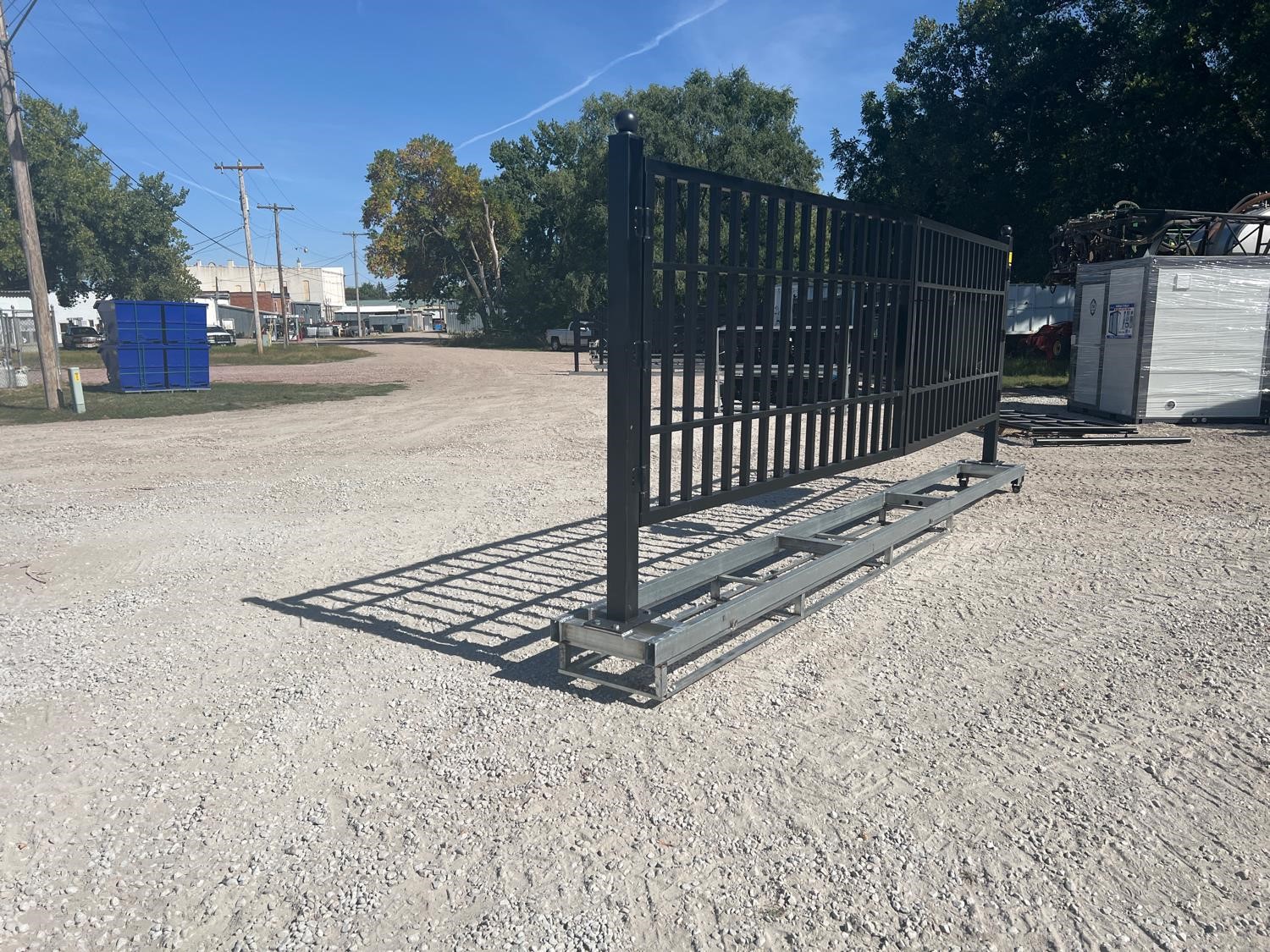 2022 Steelman 20' Farm Metal Driveway Gate BigIron Auctions