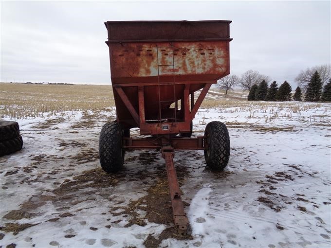 M&W Little Red Wagon 500 Bu 2 Compartment Gravity Flow Wagon BigIron ...