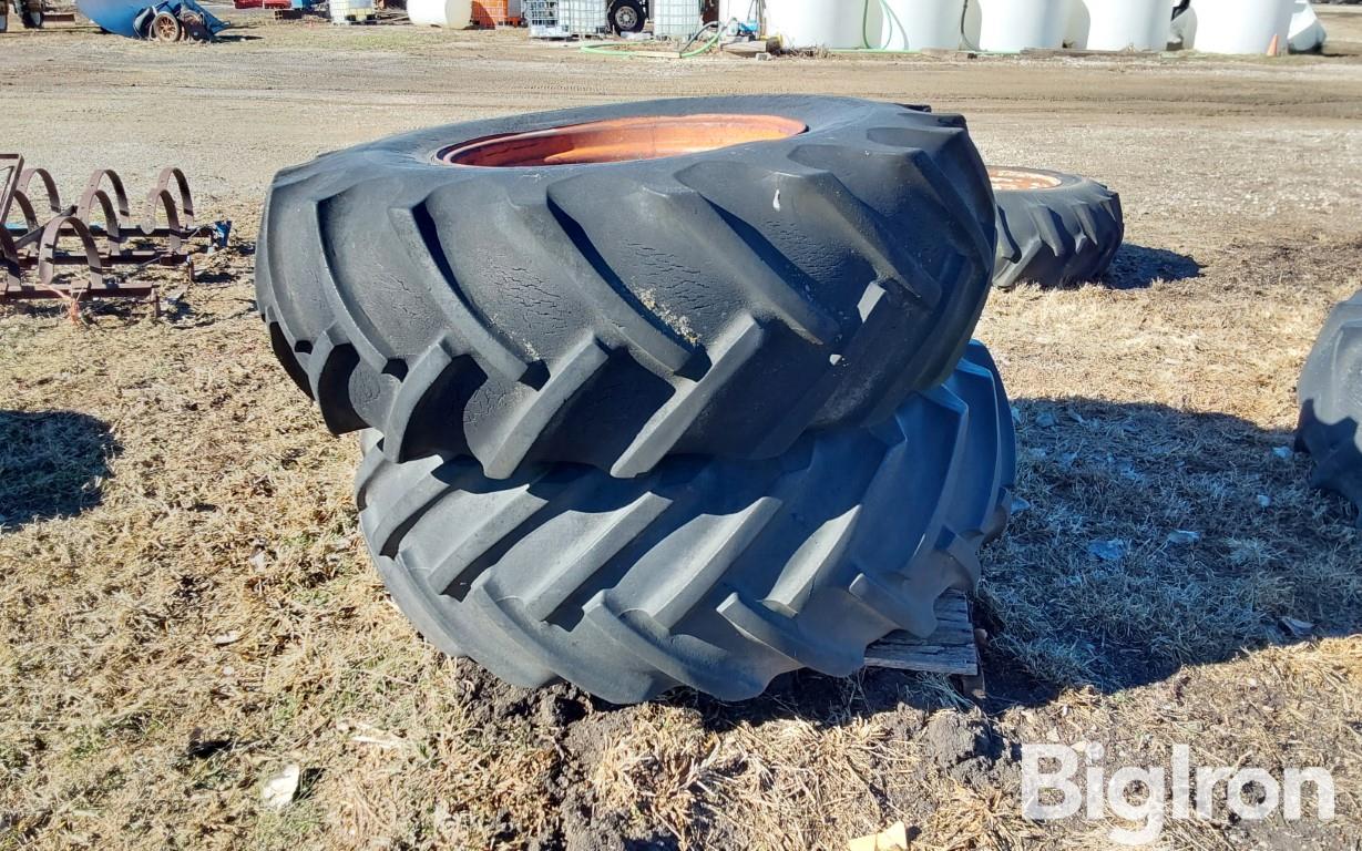 Firestone 18.4x26 Tires On 10-bolt Wheels BigIron Auctions