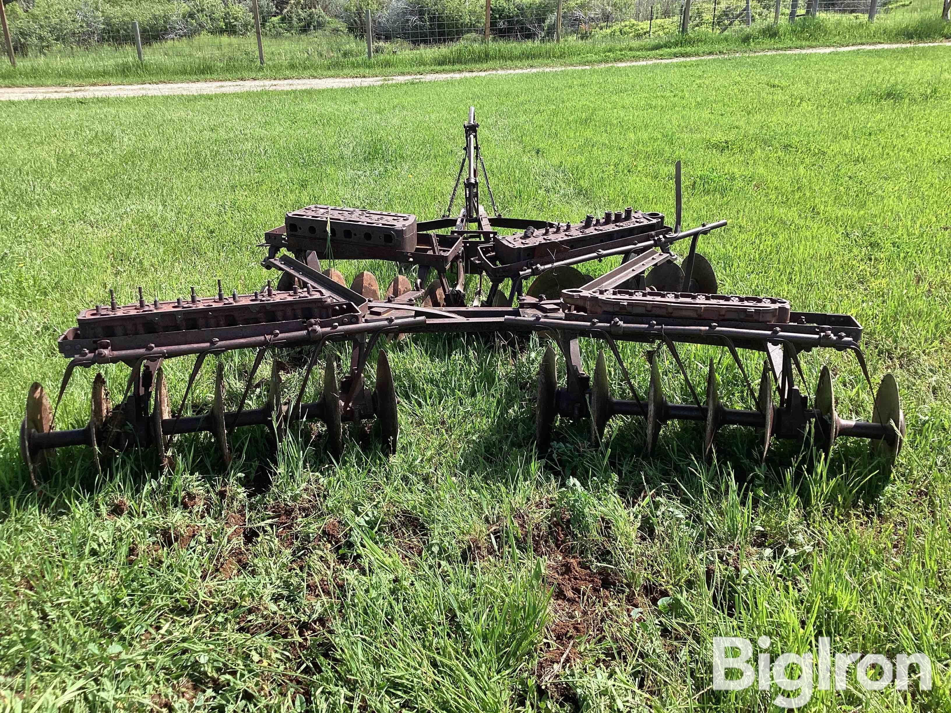 Antique Pull Type Disk Harrow BigIron Auctions